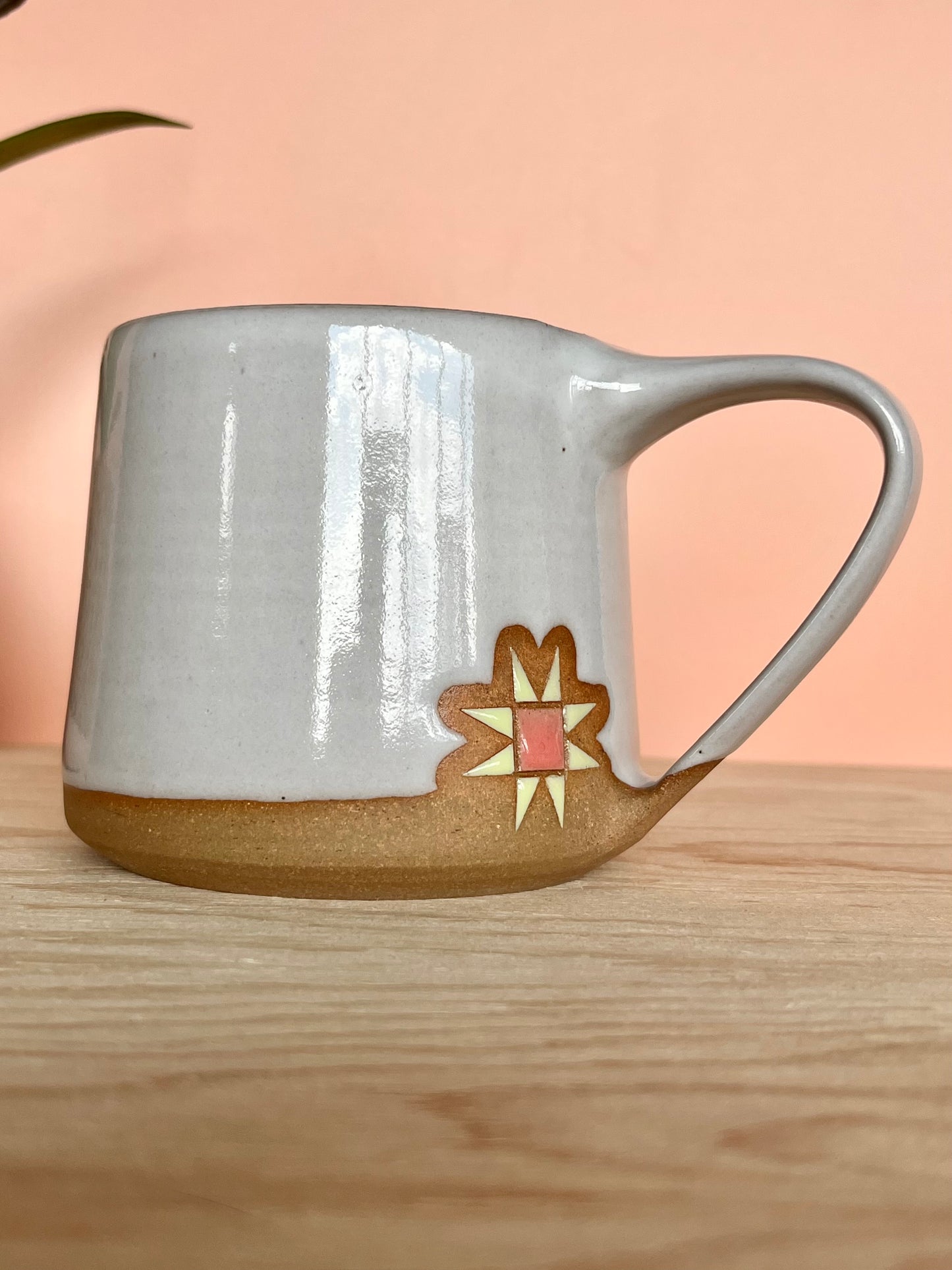 Tall Garden Quilt Mug -05-