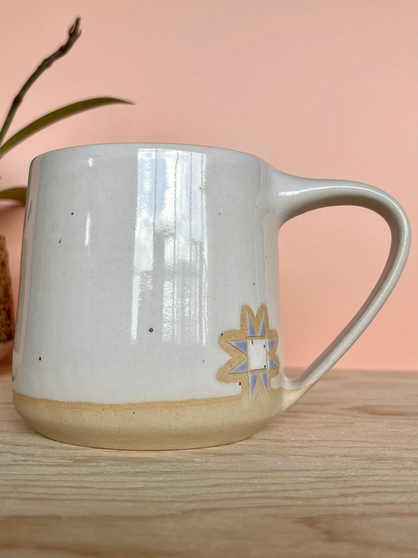 Tall Garden Quilt Mug -21-