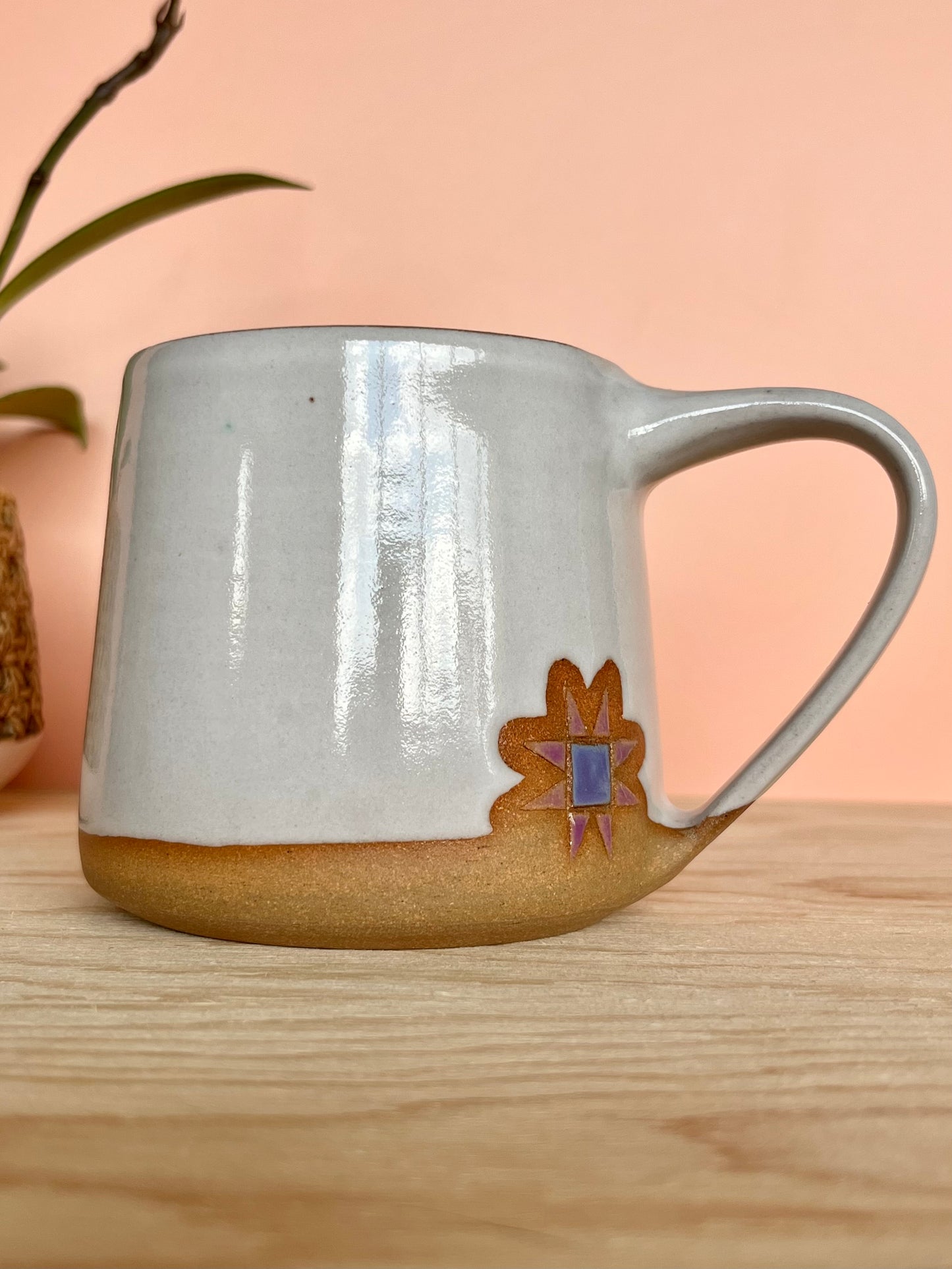 Tall Garden Quilt Mug -12-
