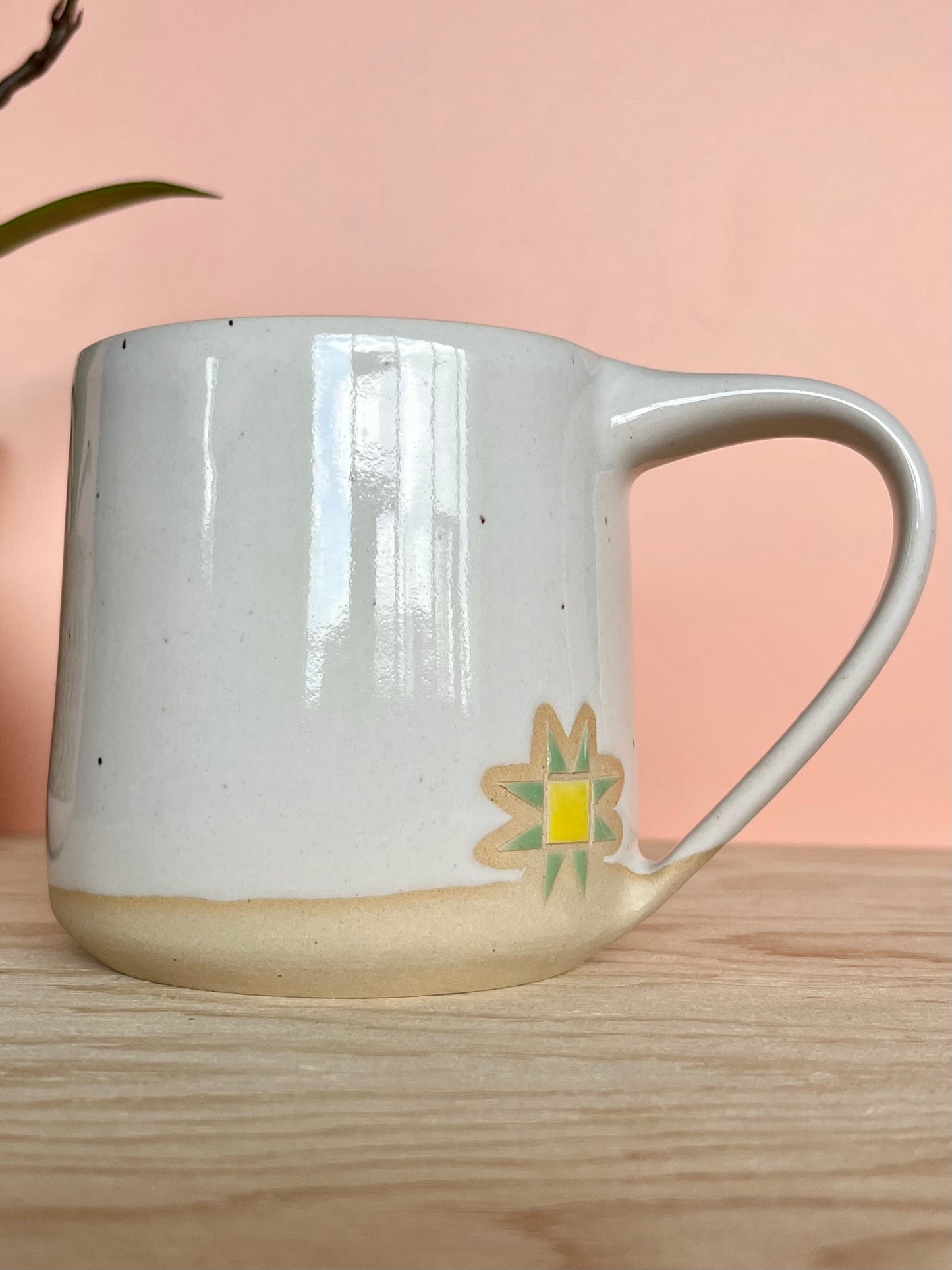 Extra Tall Garden Quilt Mug -16-