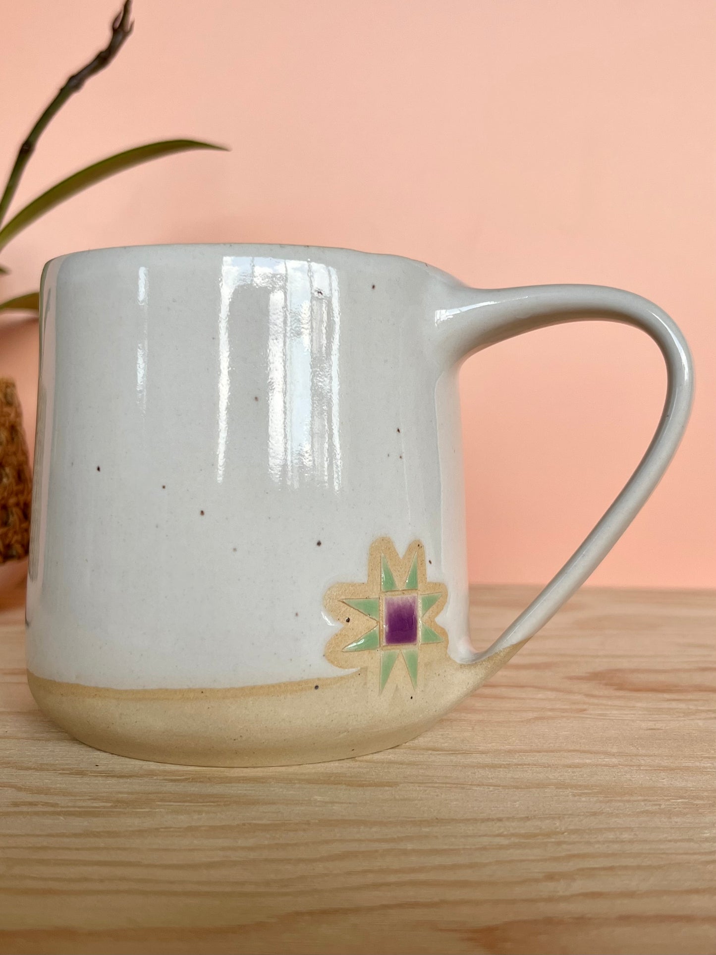 Extra Tall Garden Quilt Mug -25-