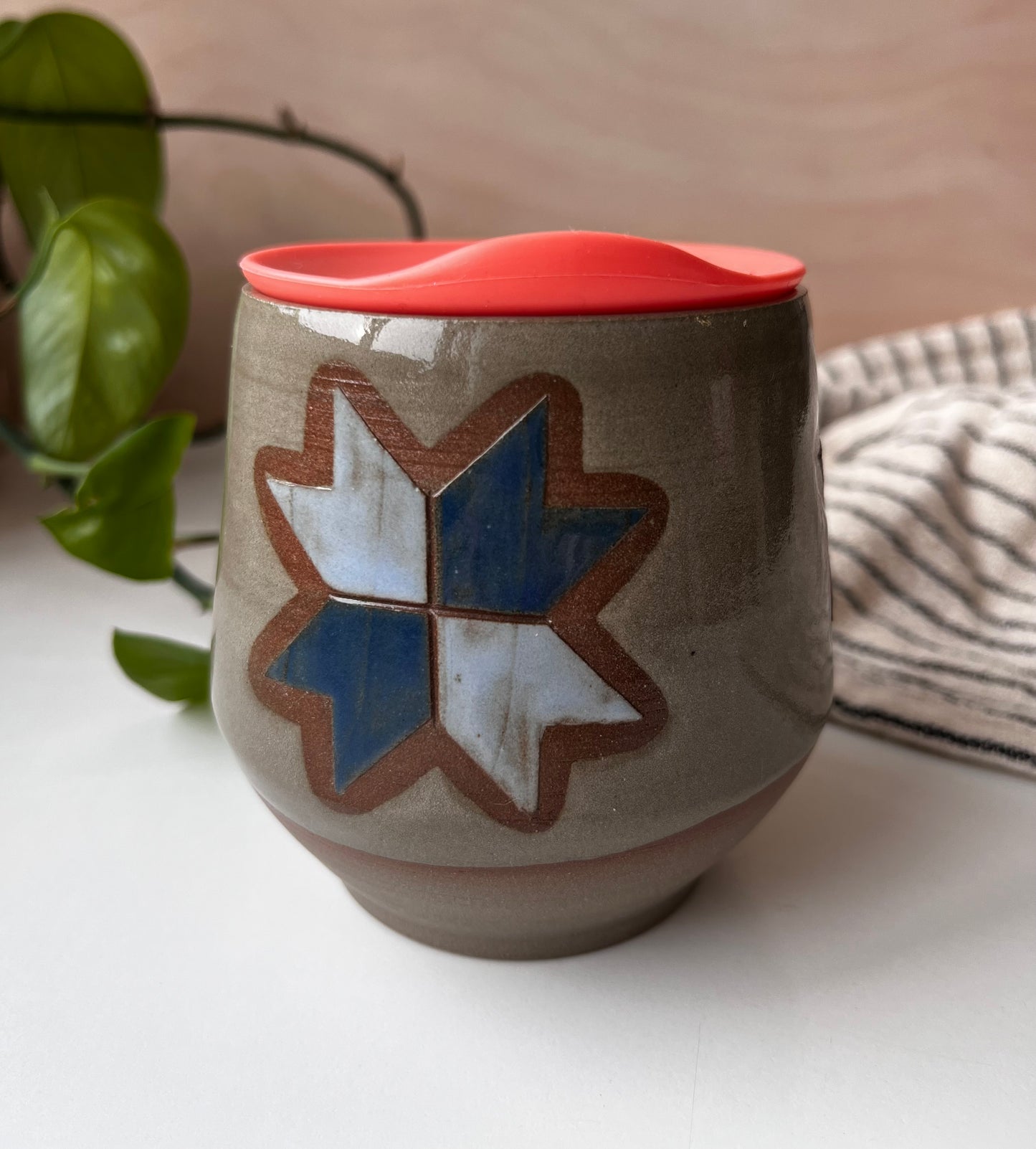 Quilt to-go cup