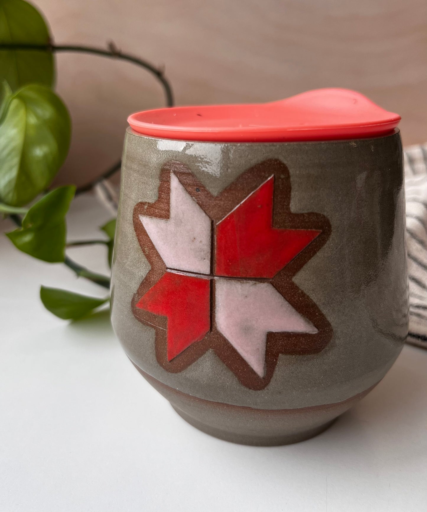 Quilt to-go cup