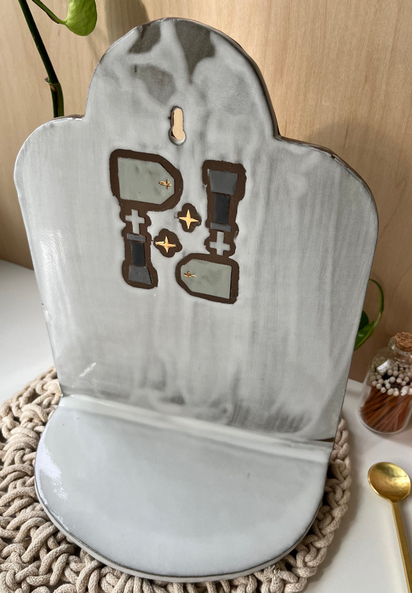 Tall Wall Shelf / Altar