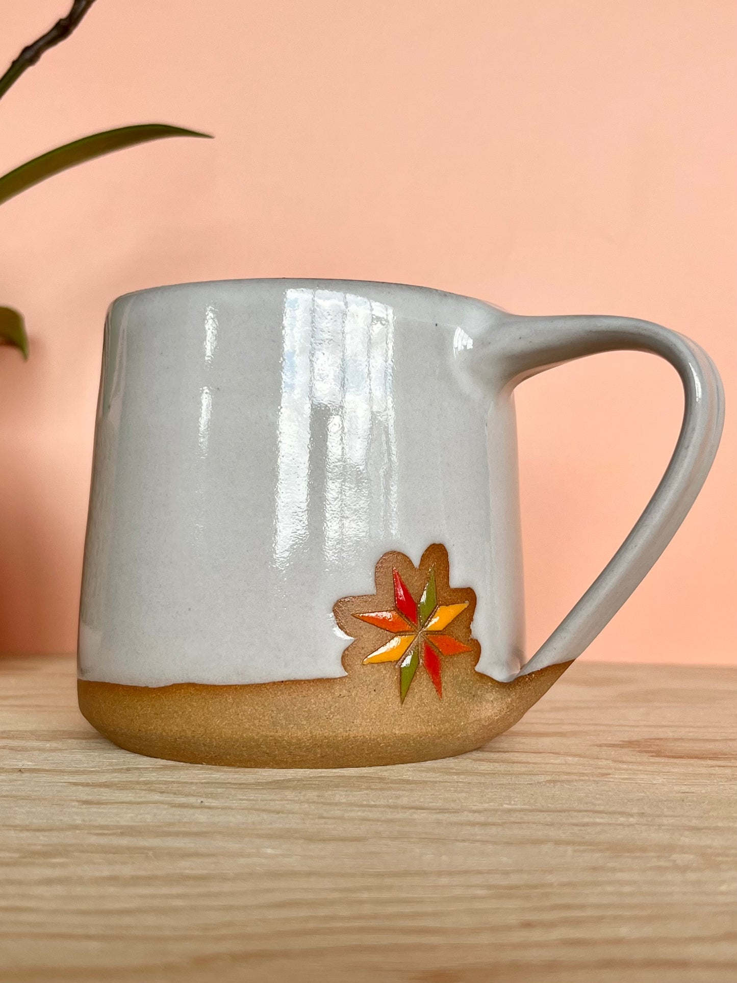 Extra Tall Garden Quilt Mug -09-