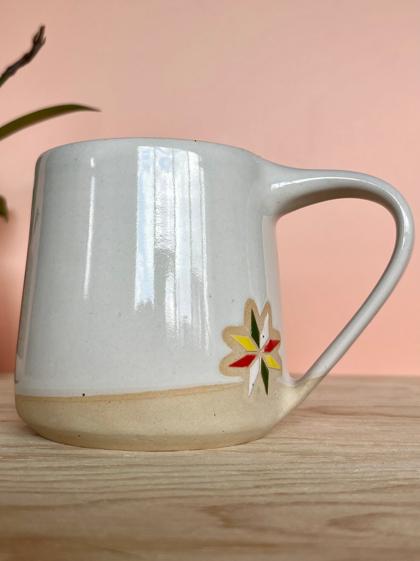 Tall Garden Quilt Mug -17-