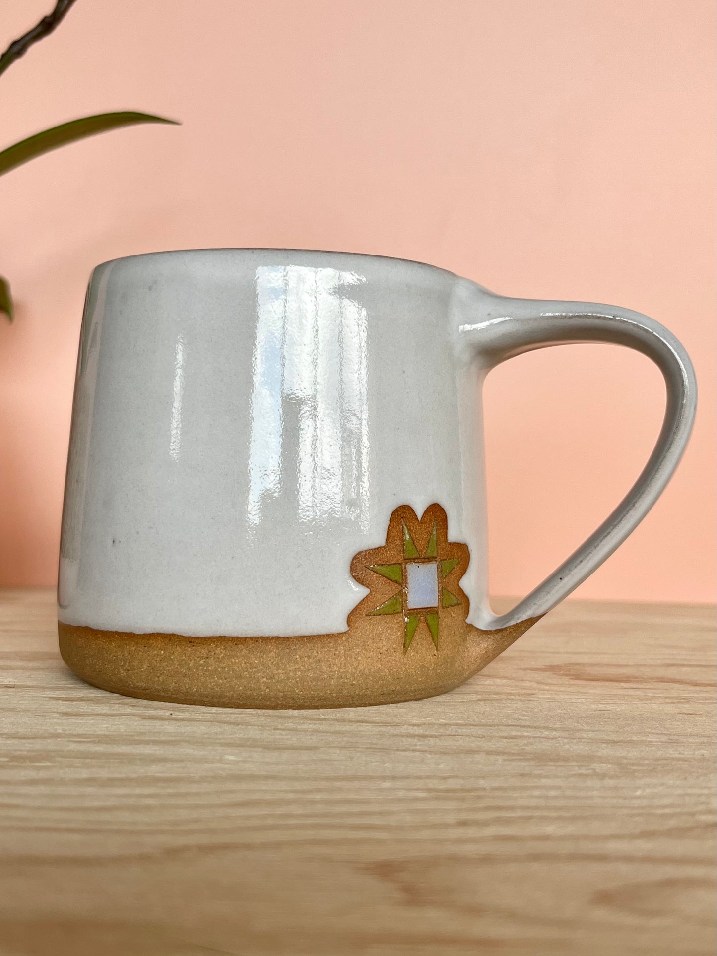 Tall Garden Quilt Mug -13-