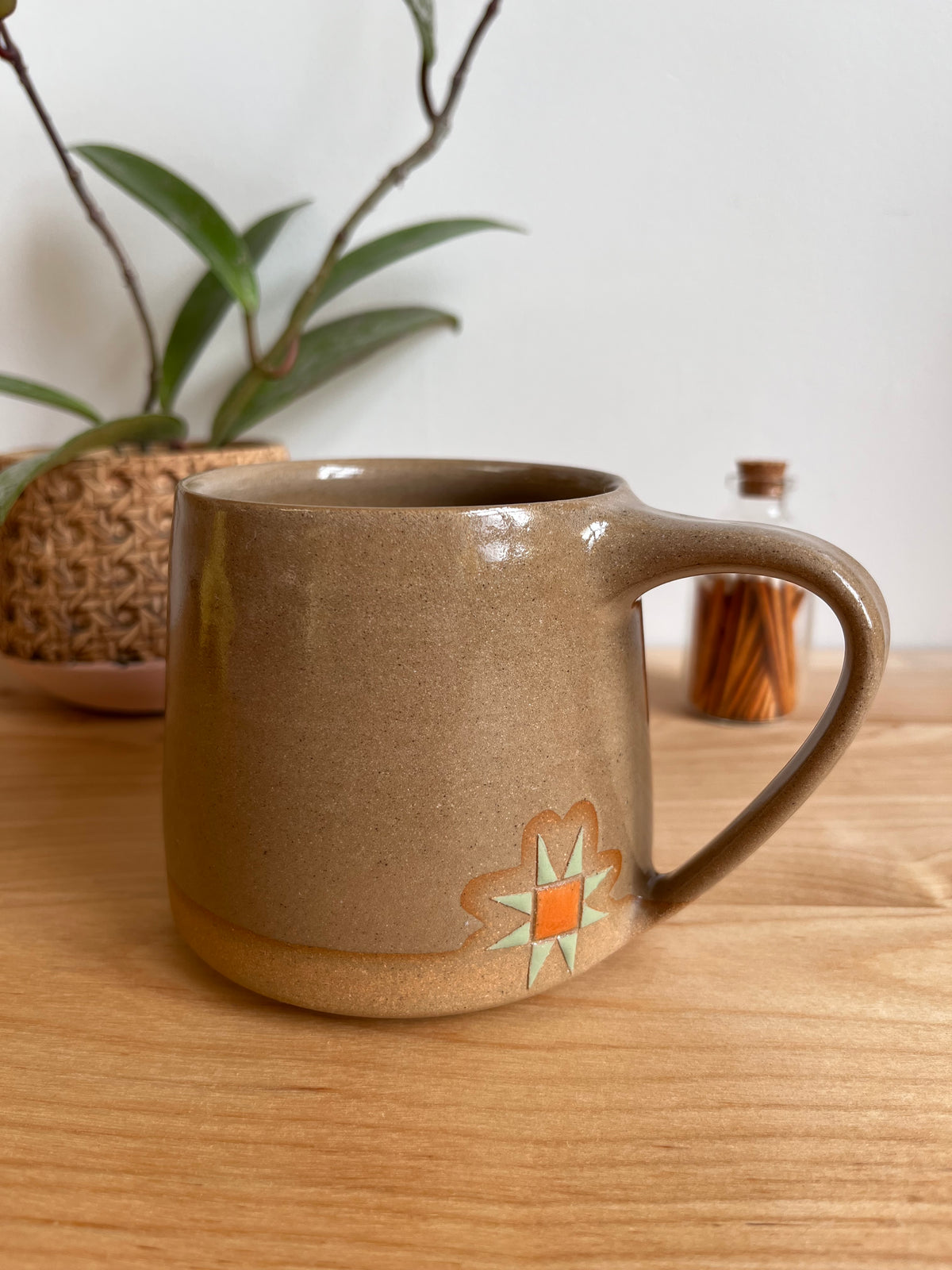 Tall Fall Quilt Mug -23-