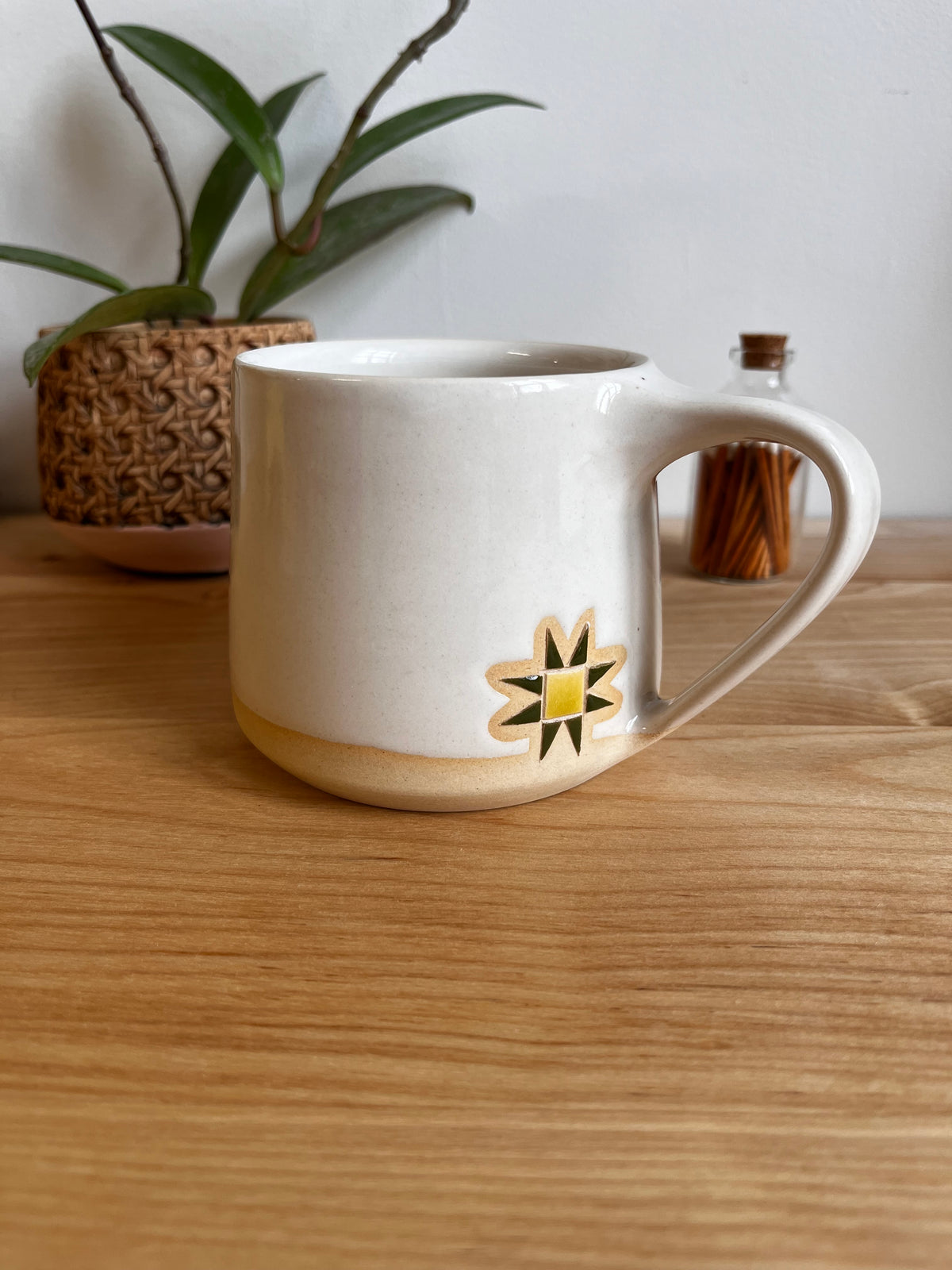 Tall Fall Quilt Mug -37-