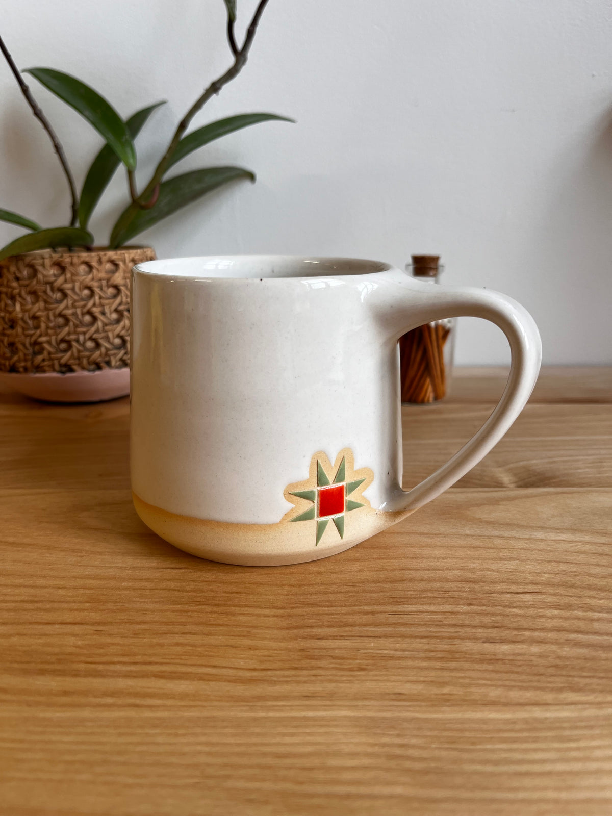 Tall Fall Quilt Mug -38-