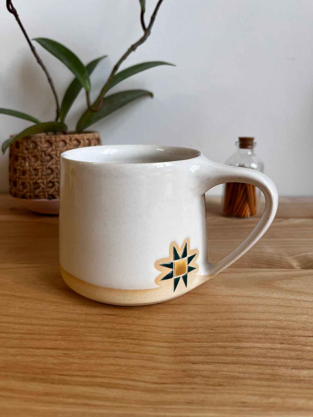 Tall Fall Quilt Mug -39-