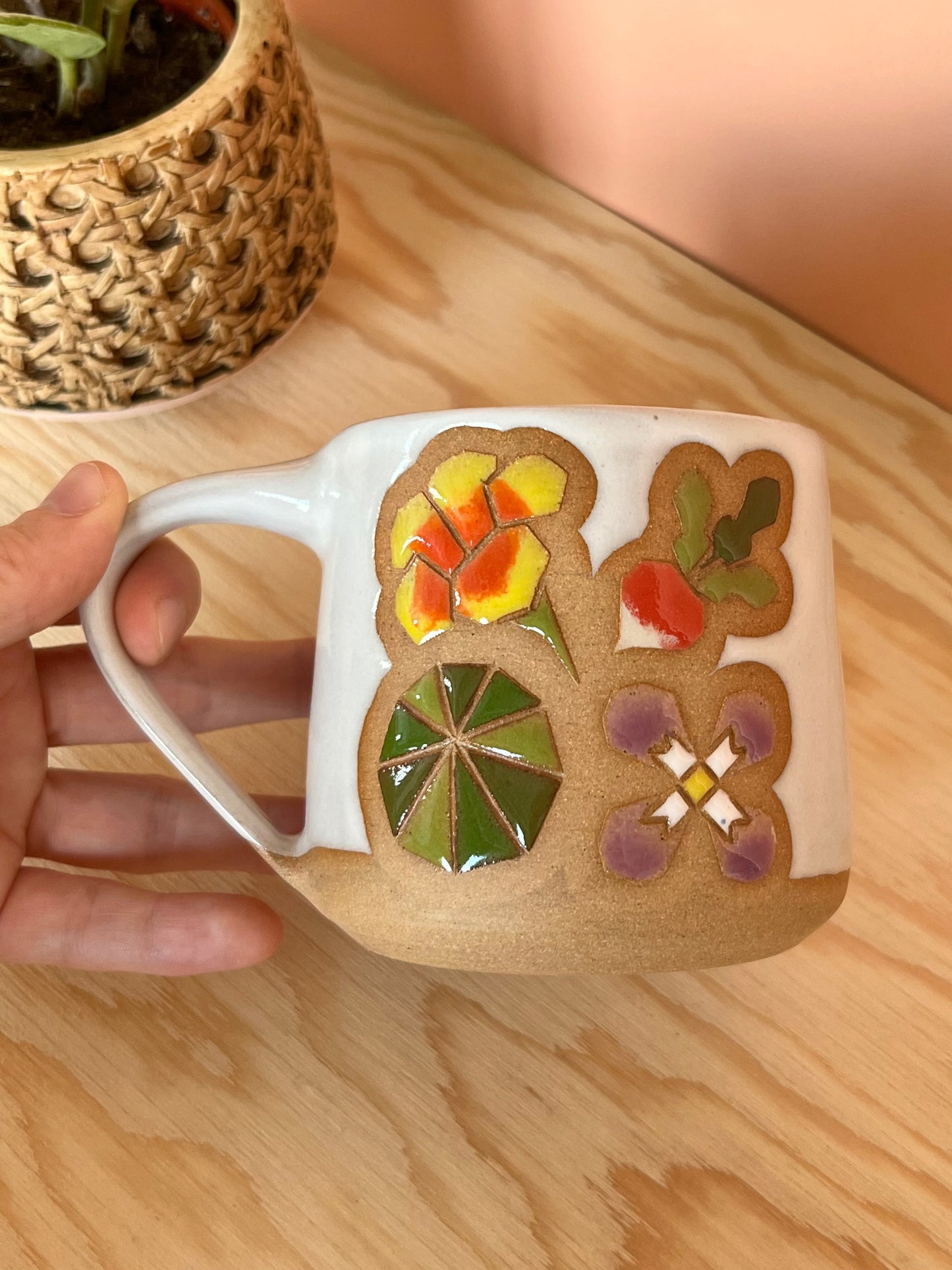 Shortie Garden Quilt Mug -39-