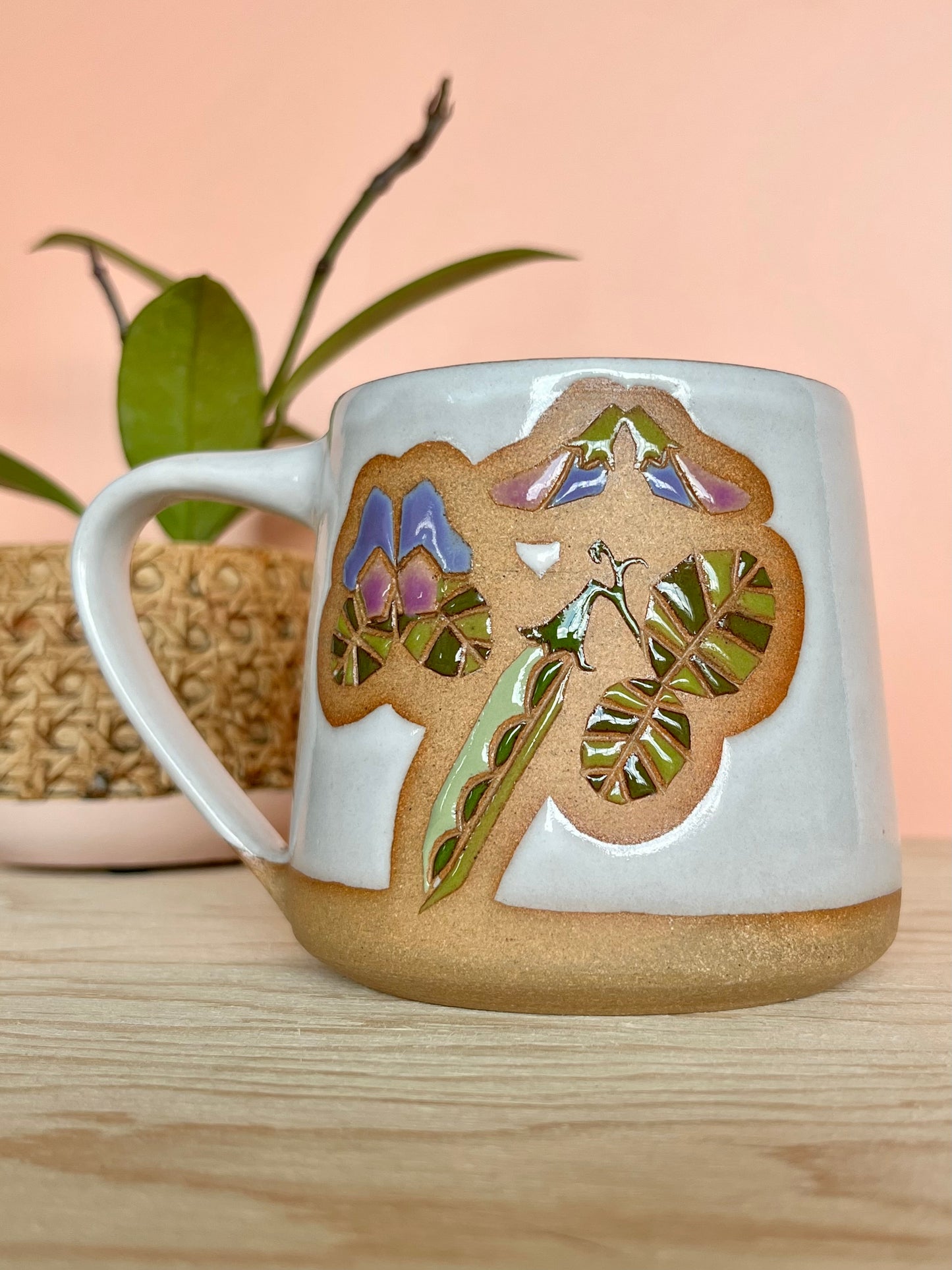 Tall Garden Quilt Mug -12-