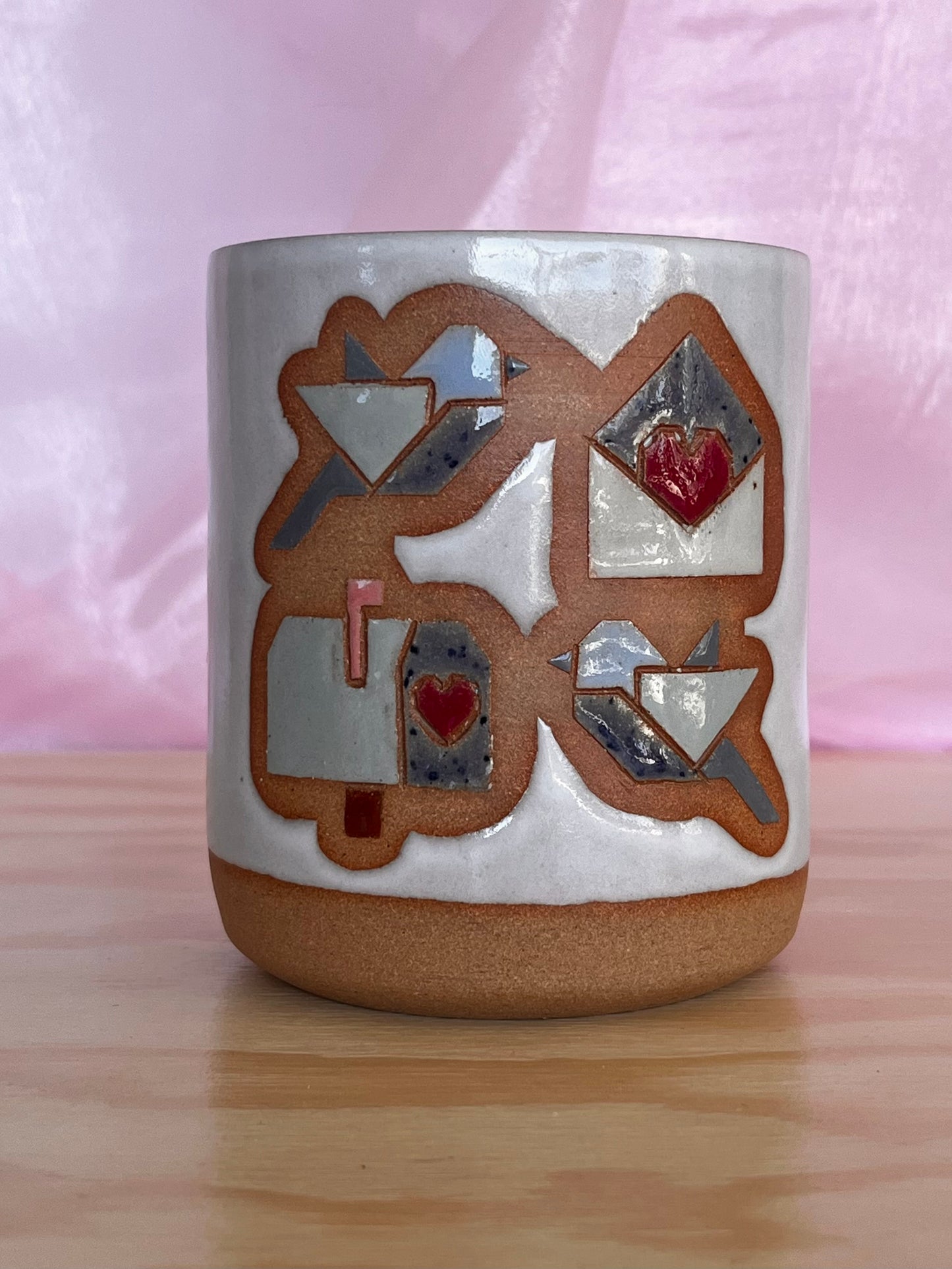 Quilt Thumbprint Tumbler
