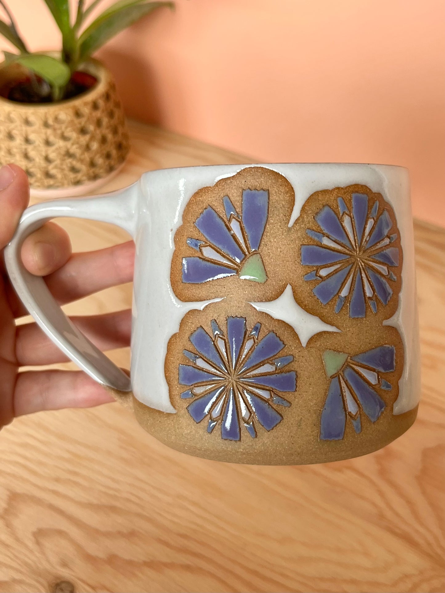 Tall Garden Quilt Mug -14-