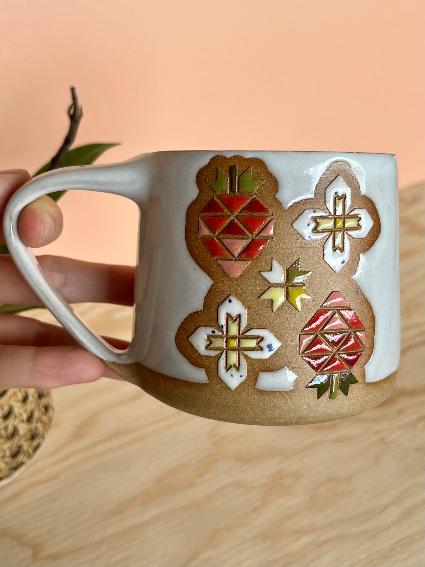 Shortie Garden Quilt Mug -33-