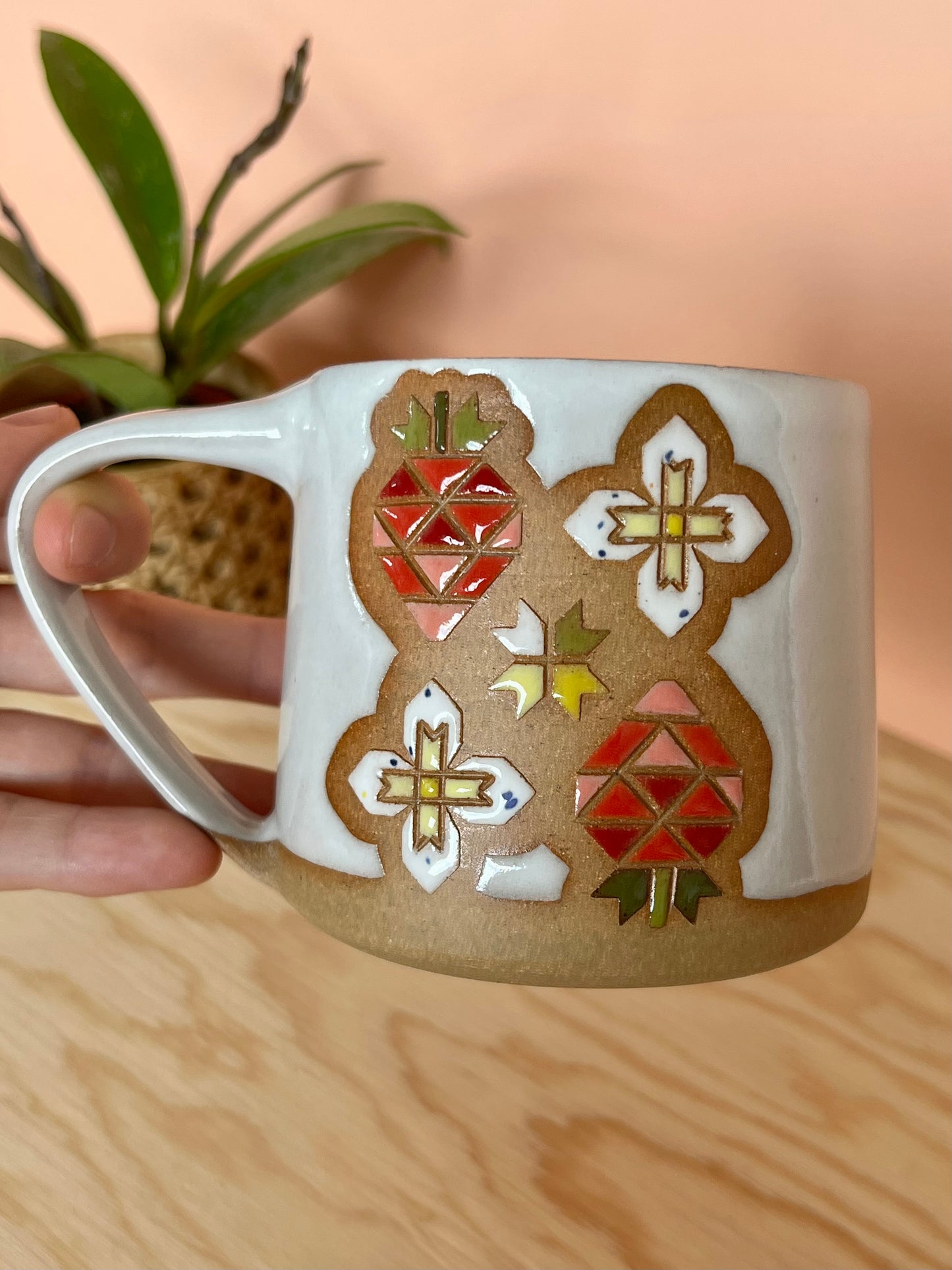 Shortie Garden Quilt Mug -33-