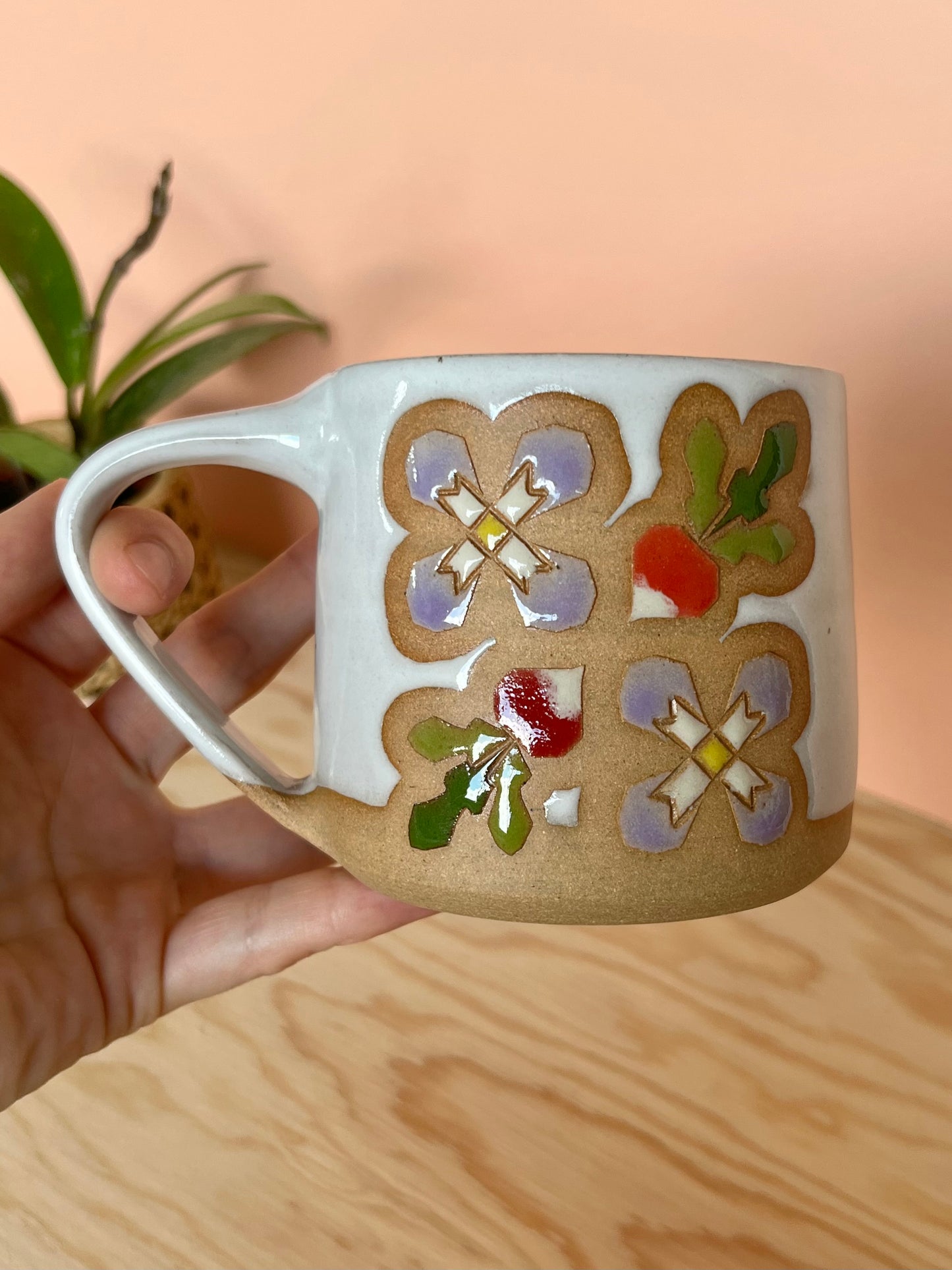 Shortie Garden Quilt Mug -37-