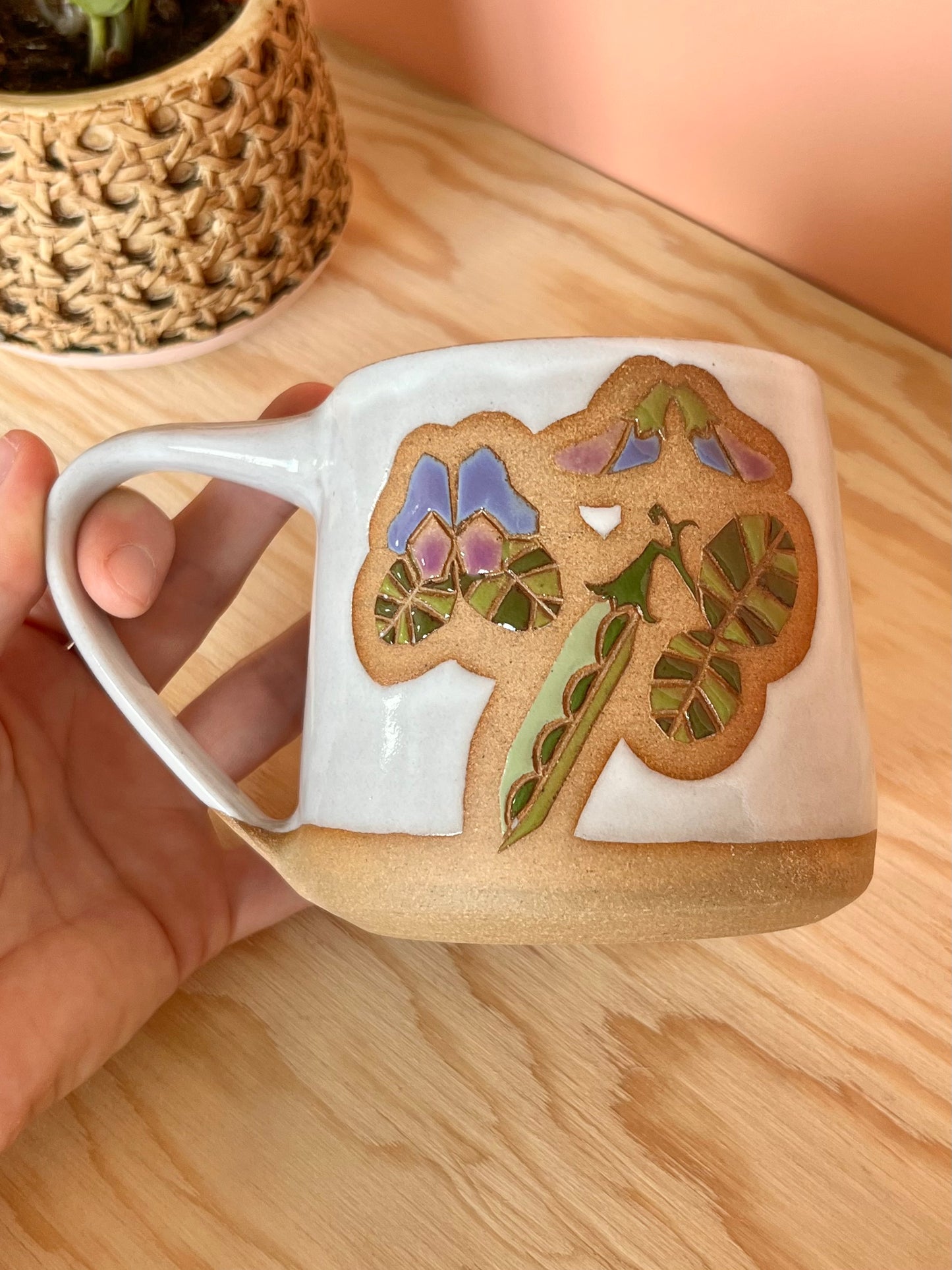 Tall Garden Quilt Mug -12-