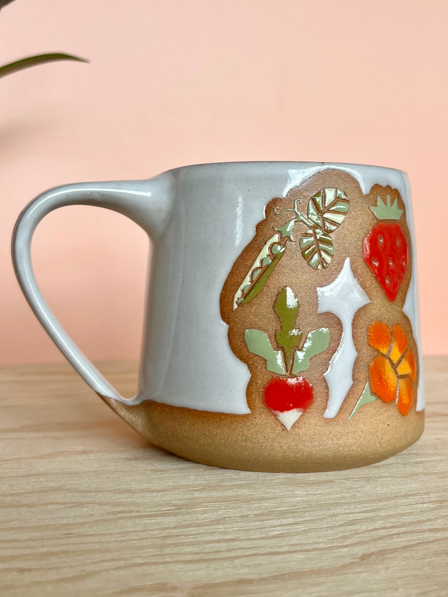 Tall Garden Quilt Mug -03-