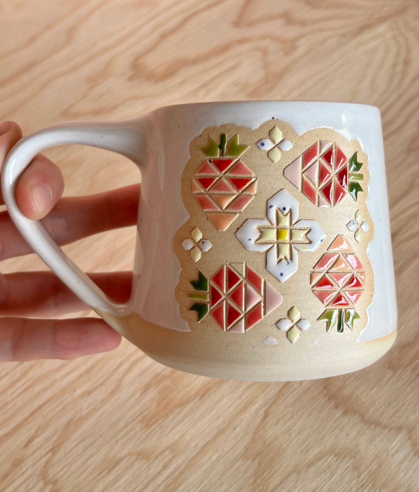 Shortie Garden Quilt Mug -49-
