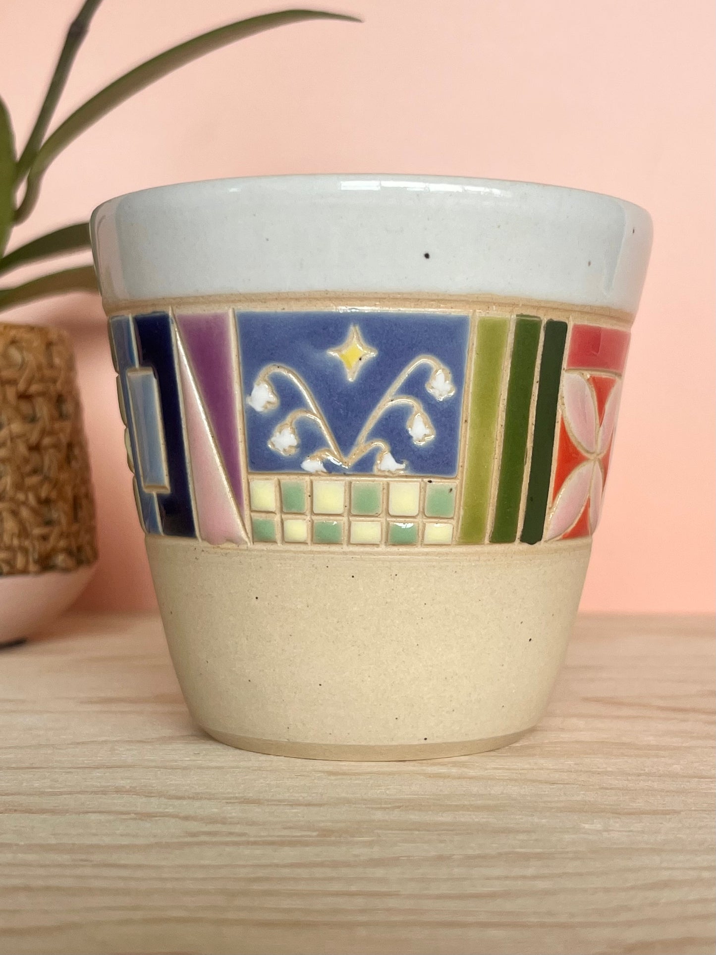 Angular Quilted Tumbler -78-