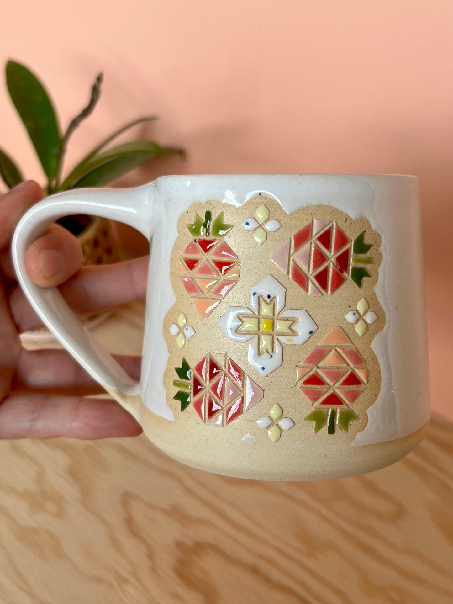 Shortie Garden Quilt Mug -49-