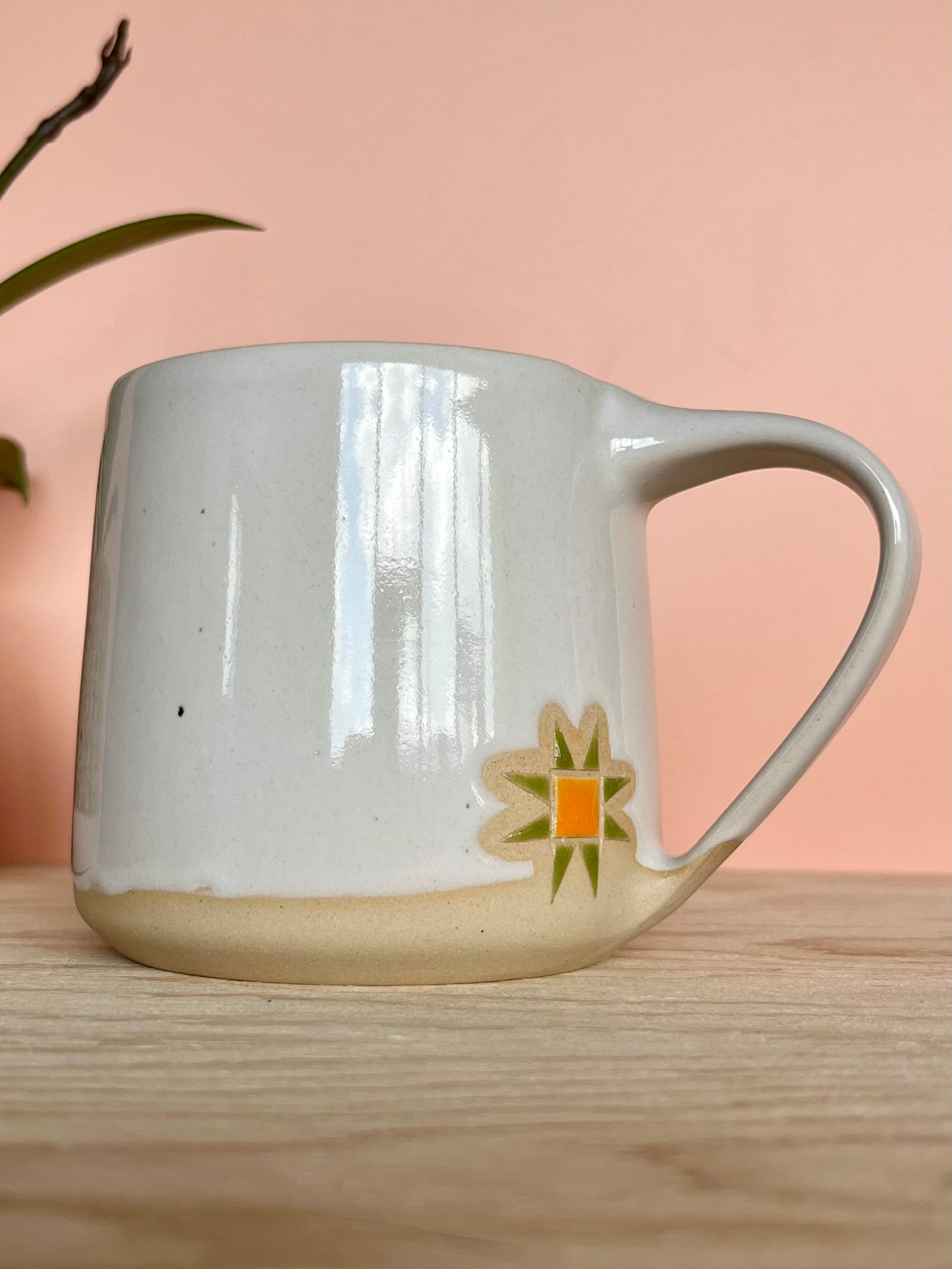 Tall Garden Quilt Mug -15-