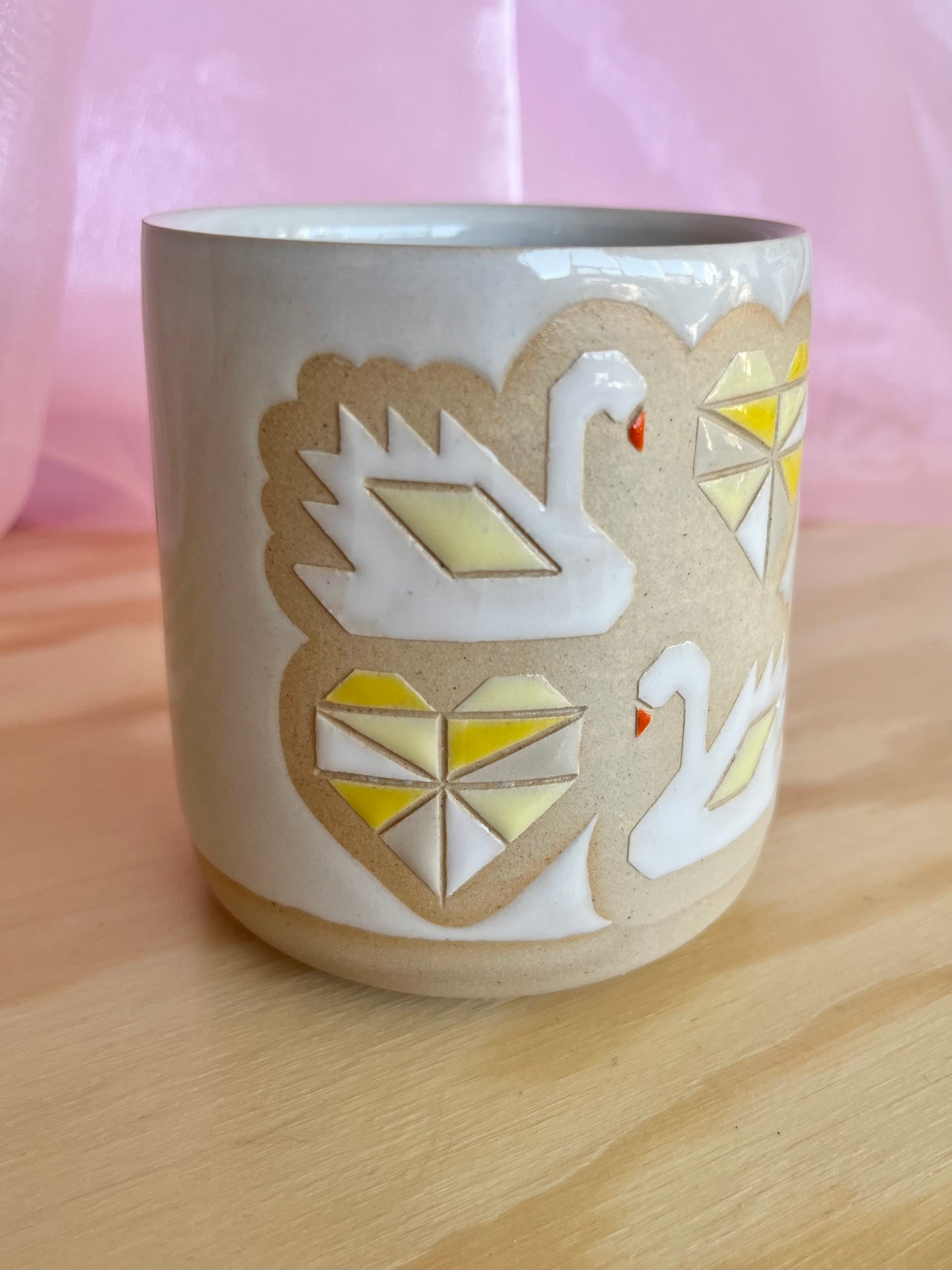 Quilt Thumbprint Tumbler