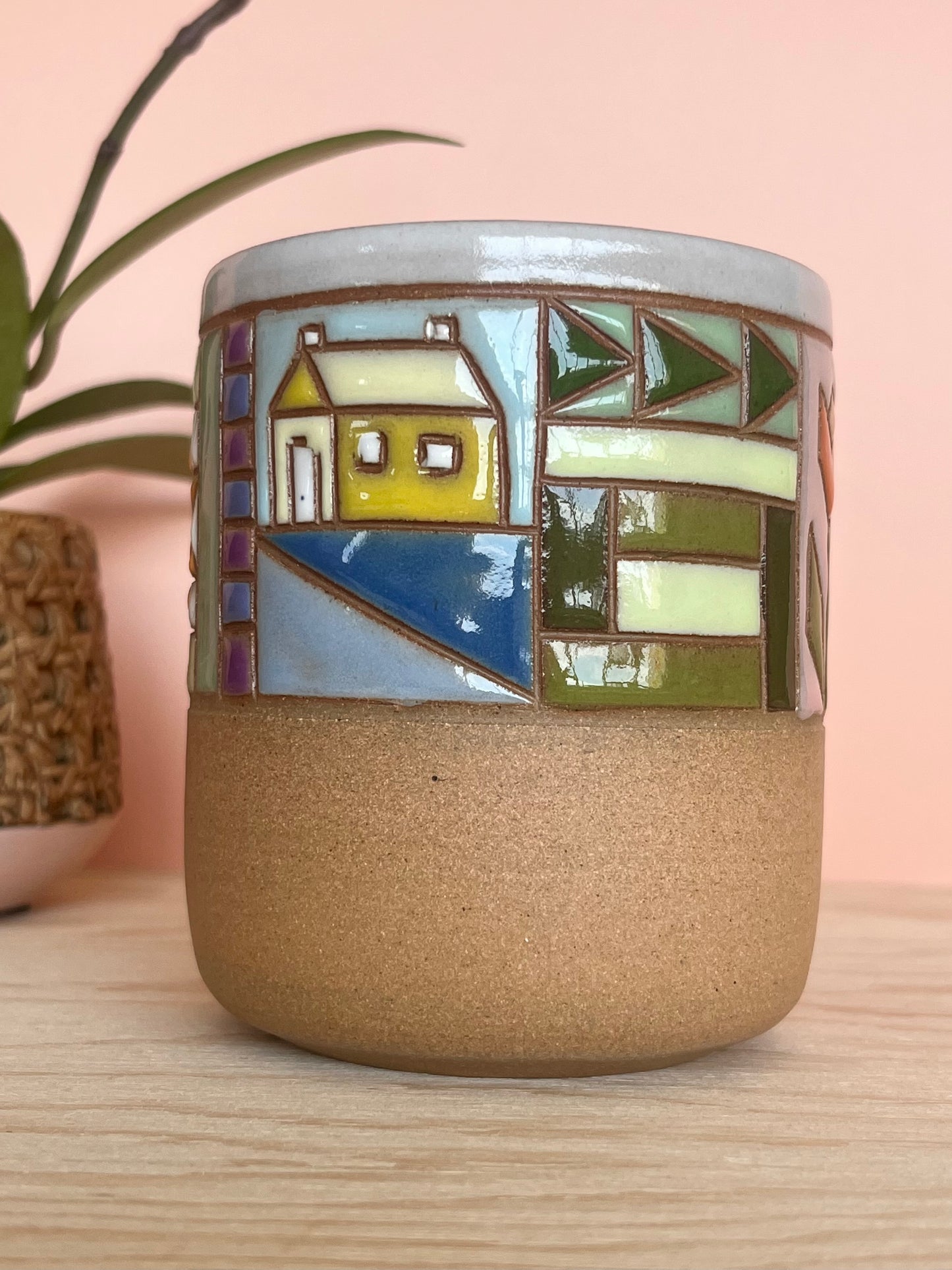 Rounded Quilted Tumbler -87-