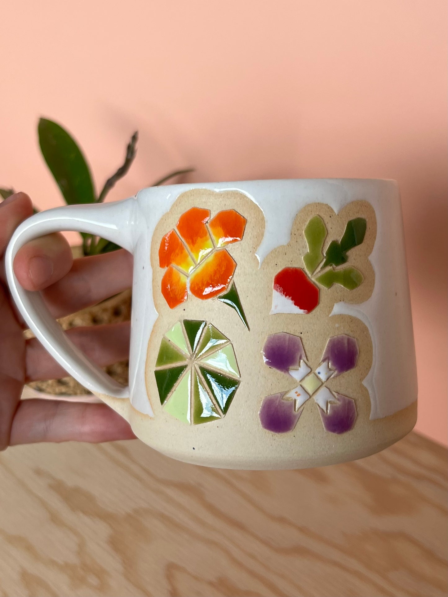 Shortie Garden Quilt Mug -51-