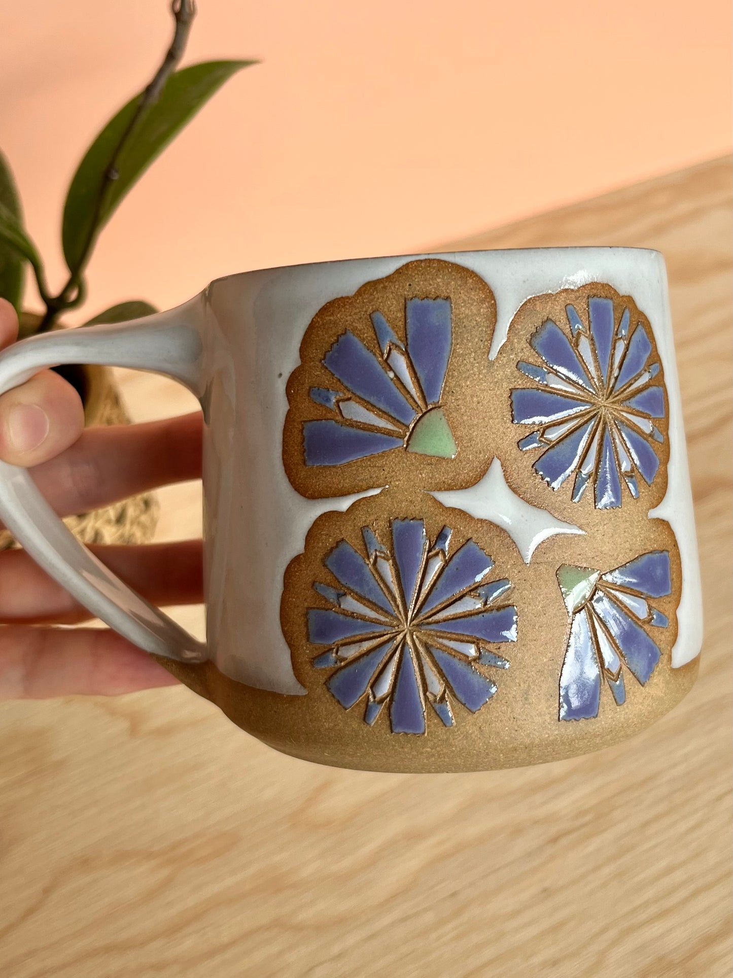 Tall Garden Quilt Mug -14-