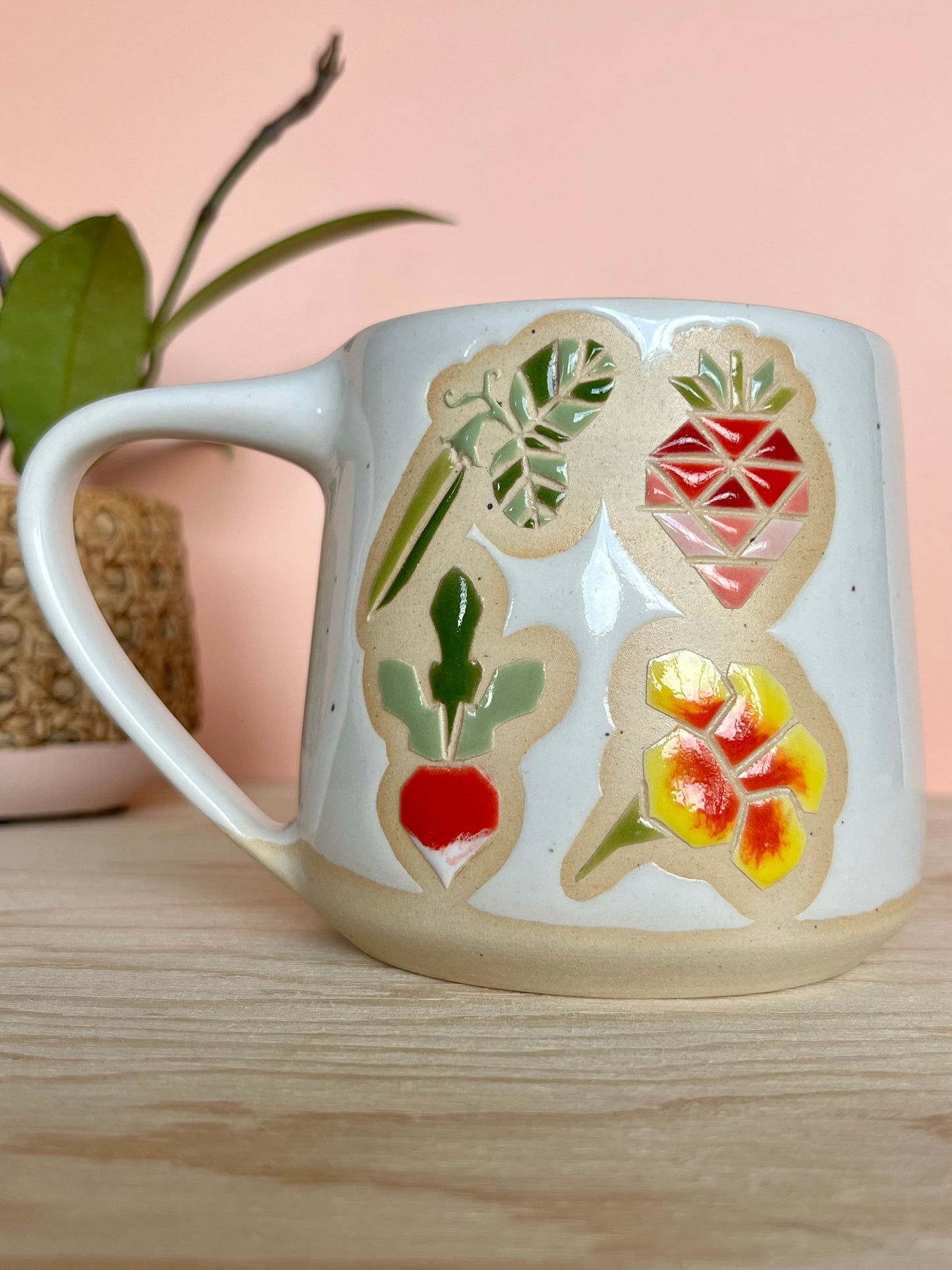 Tall Garden Quilt Mug -20-