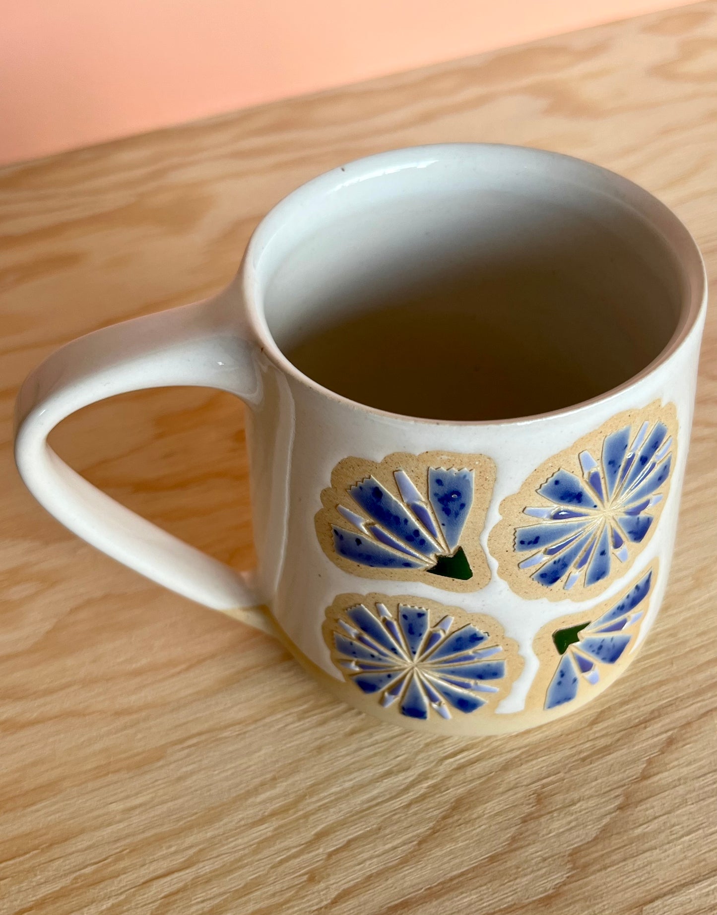 Extra Tall Garden Quilt Mug -27-