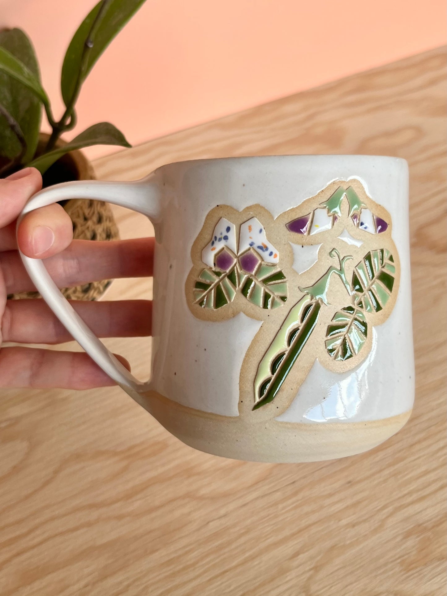 Extra Tall Garden Quilt Mug -25-