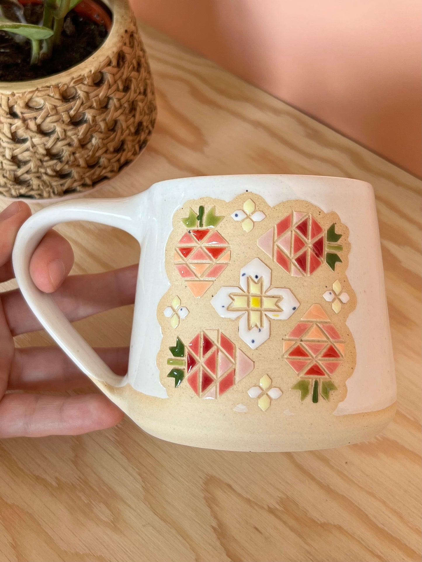 Shortie Garden Quilt Mug -49-
