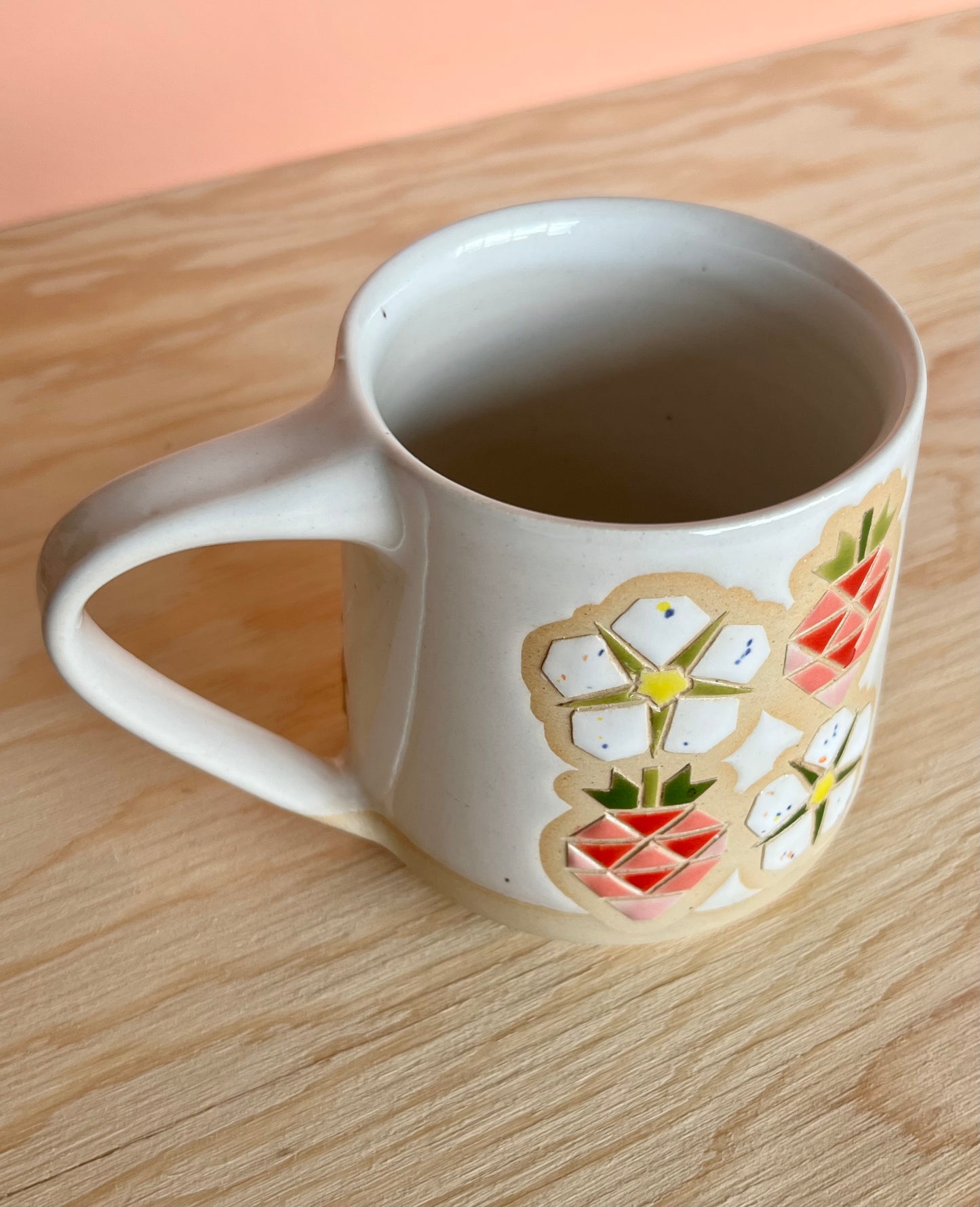 Tall Garden Quilt Mug -17-
