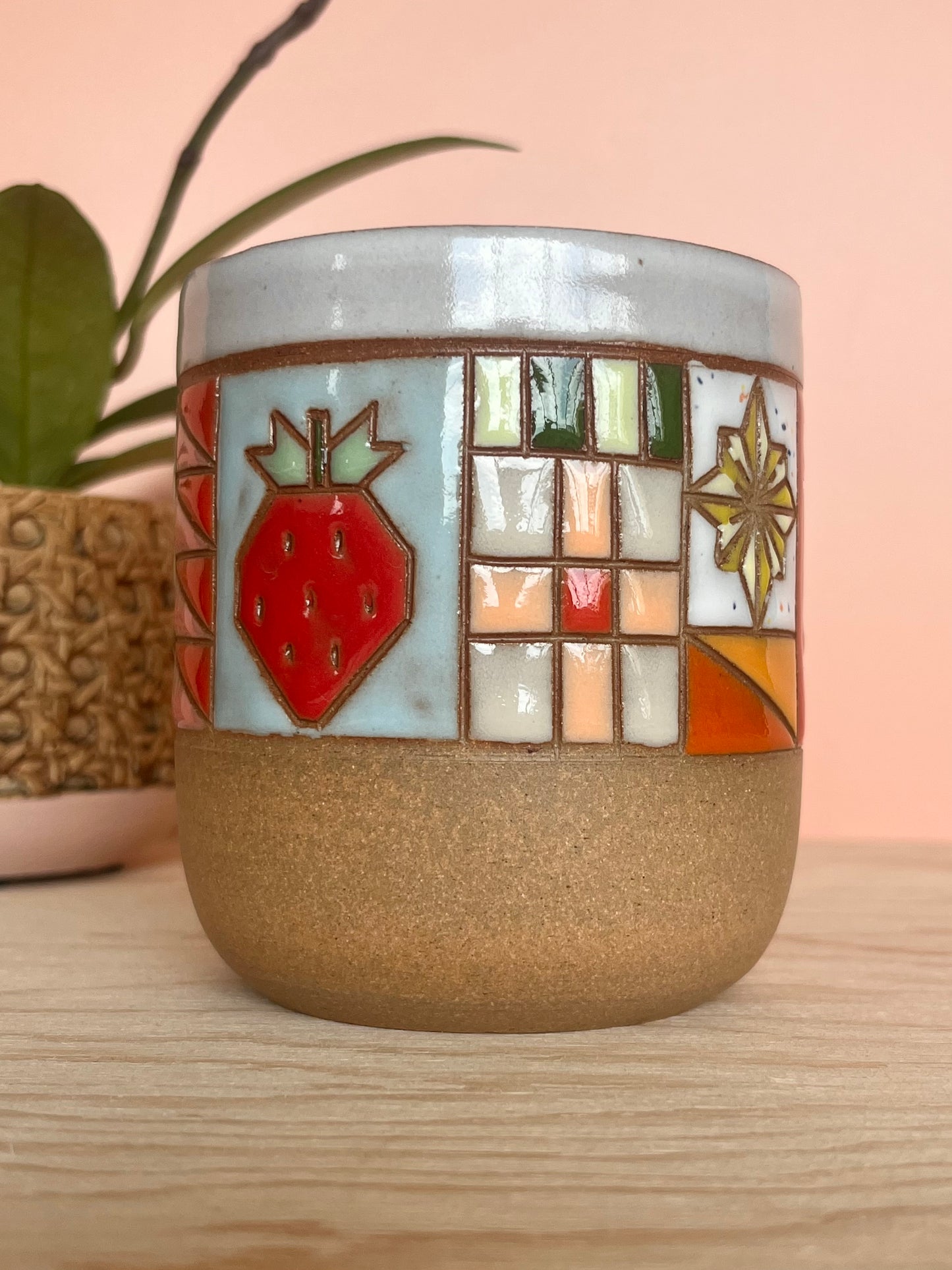 Rounded Quilted Tumbler -79-