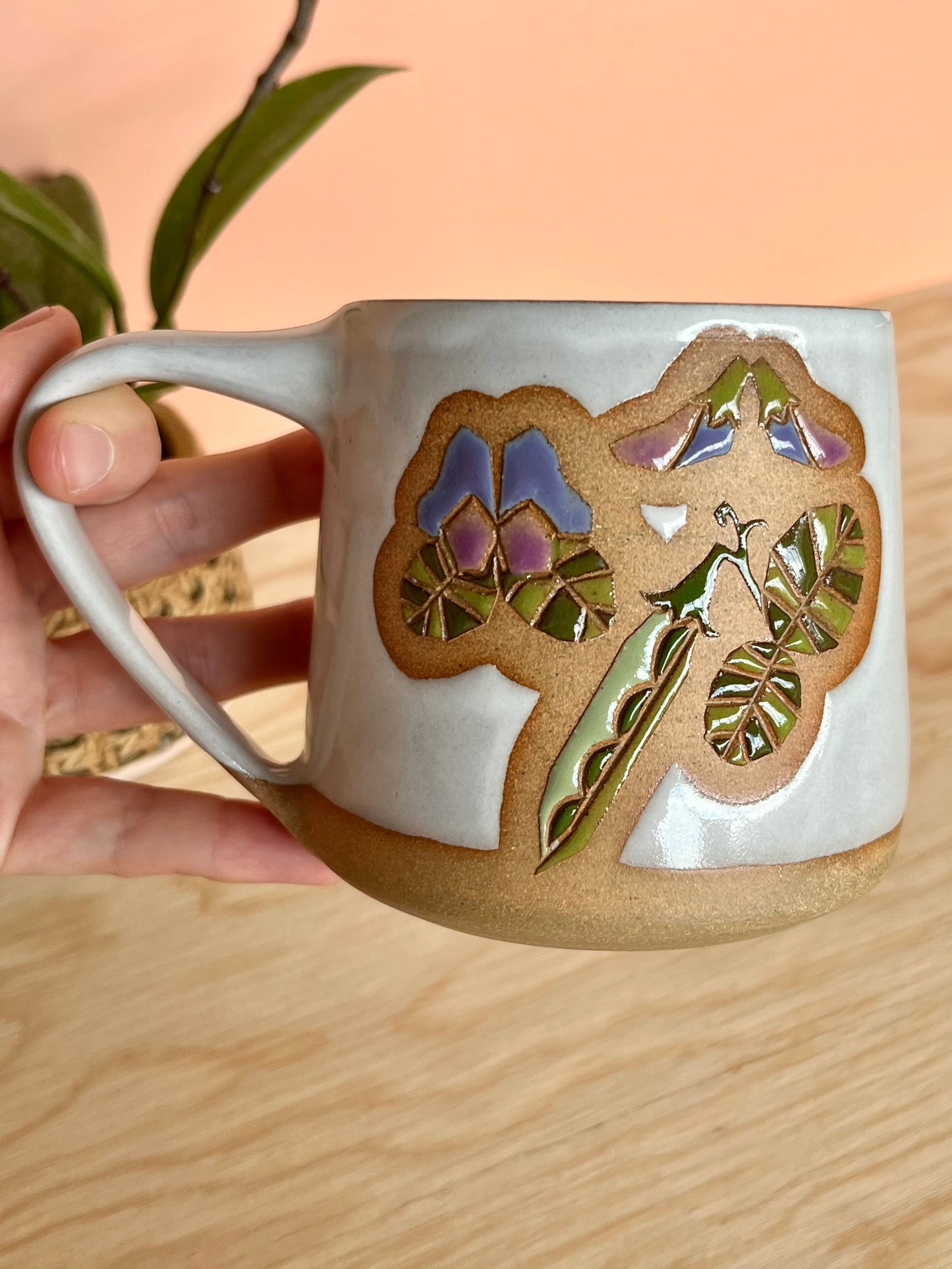 Tall Garden Quilt Mug -12-