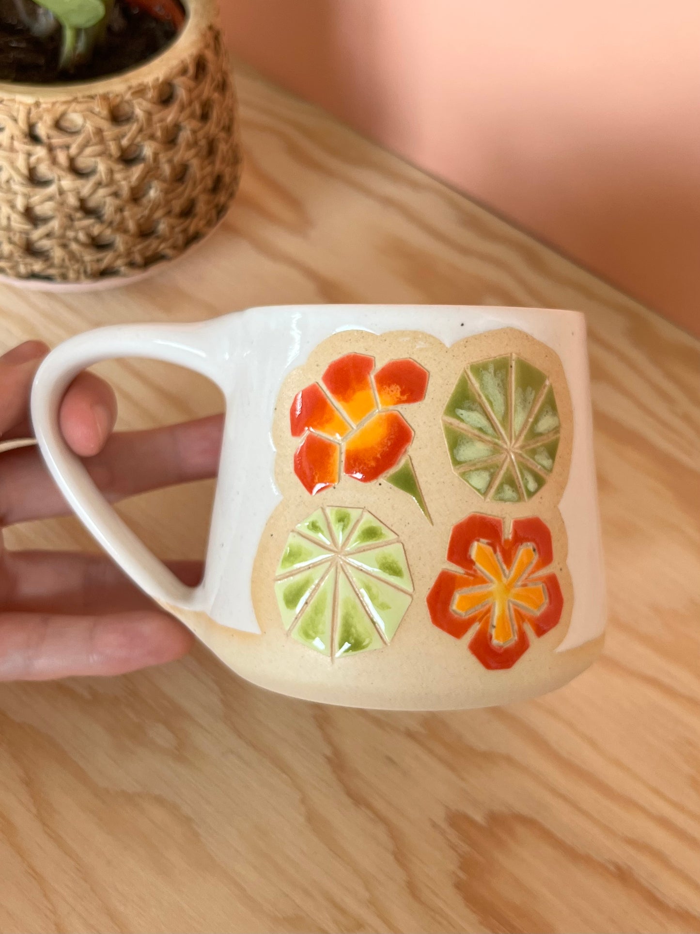 Shortie Garden Quilt Mug -45-