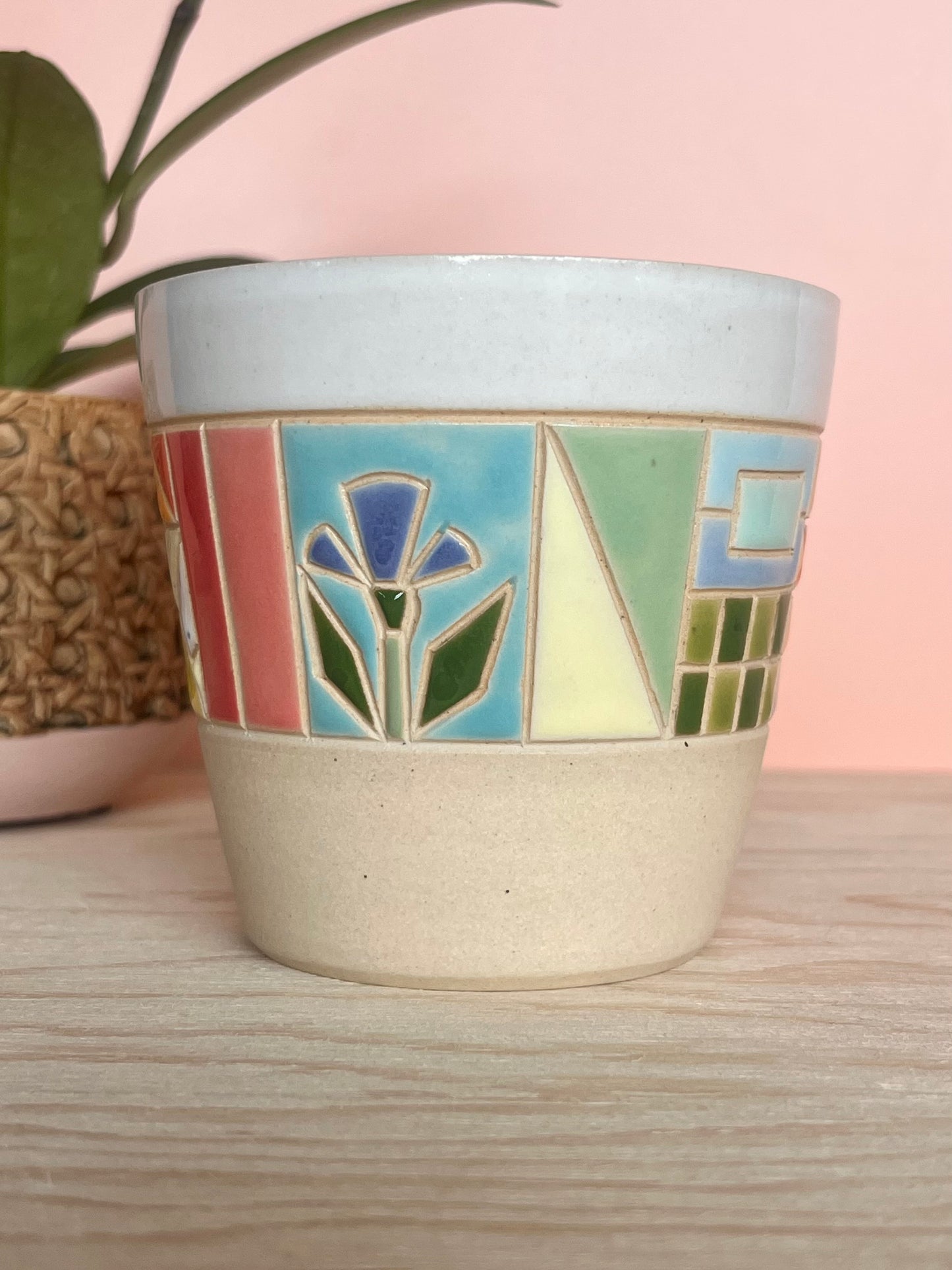 Angular Quilted Tumbler -76-