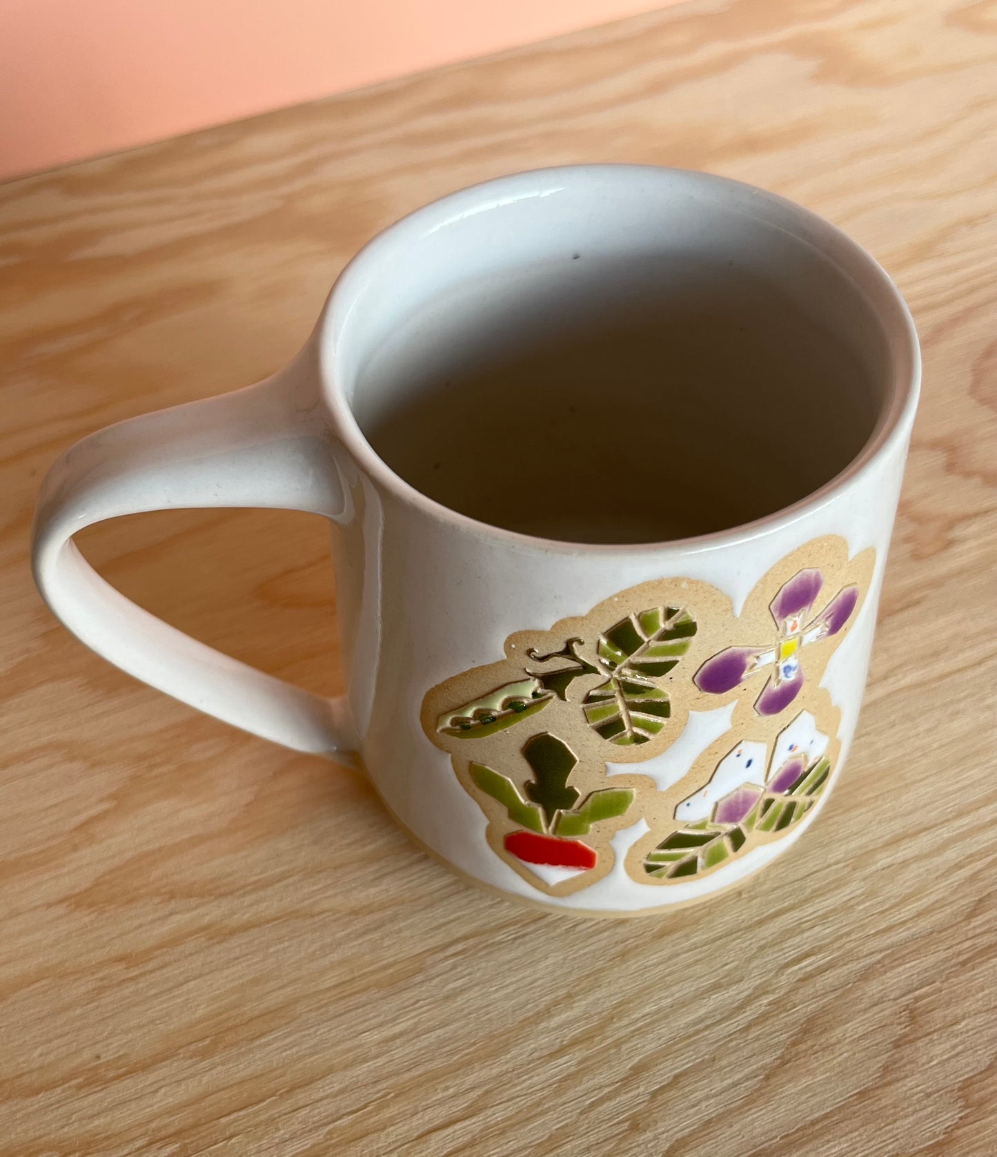Extra Tall Garden Quilt Mug -26-