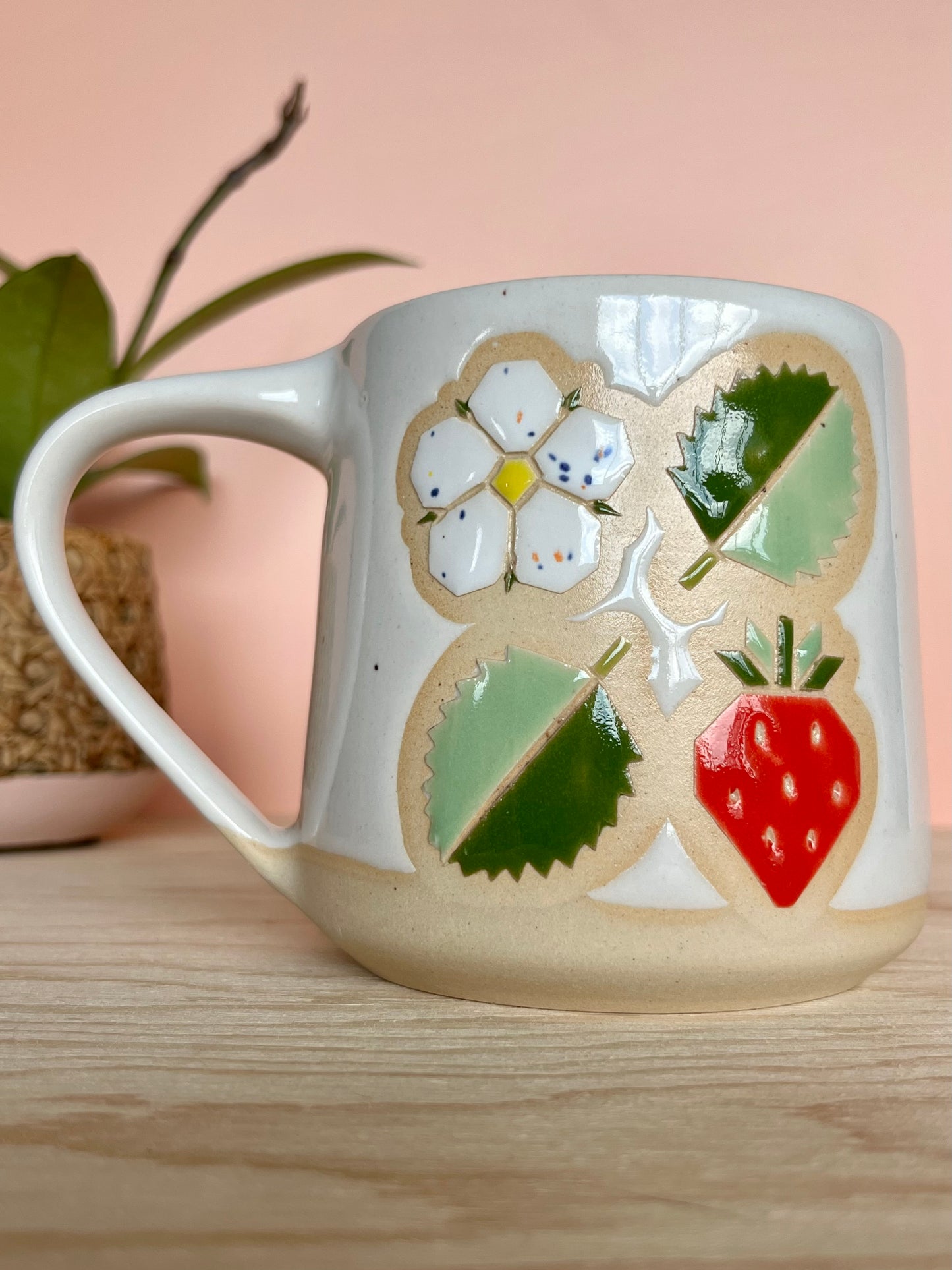 Tall Garden Quilt Mug -18-