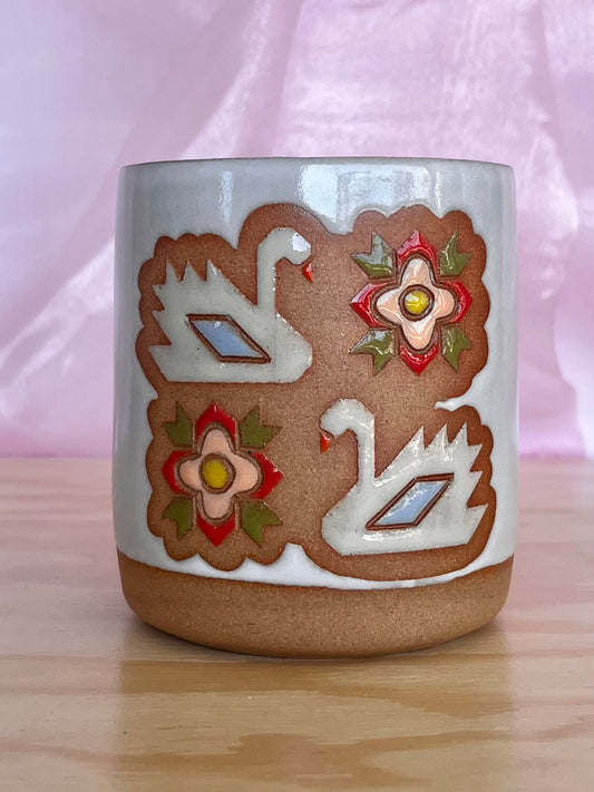 Quilt Thumbprint Tumbler