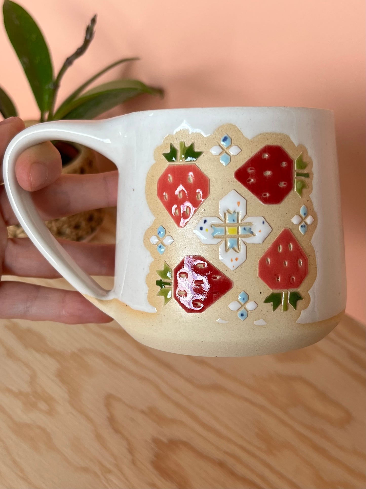 Shortie Garden Quilt Mug -50-