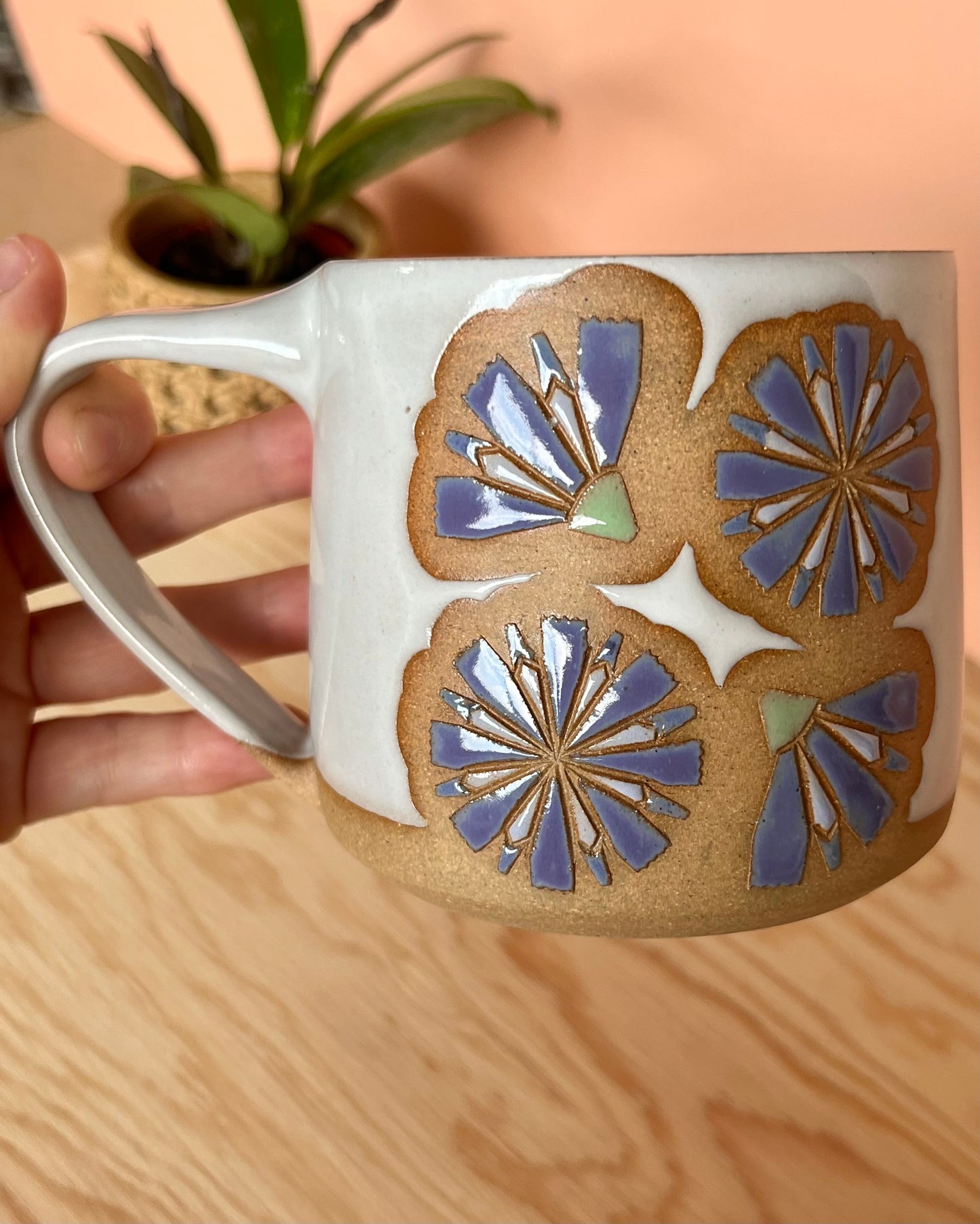 Tall Garden Quilt Mug -14-