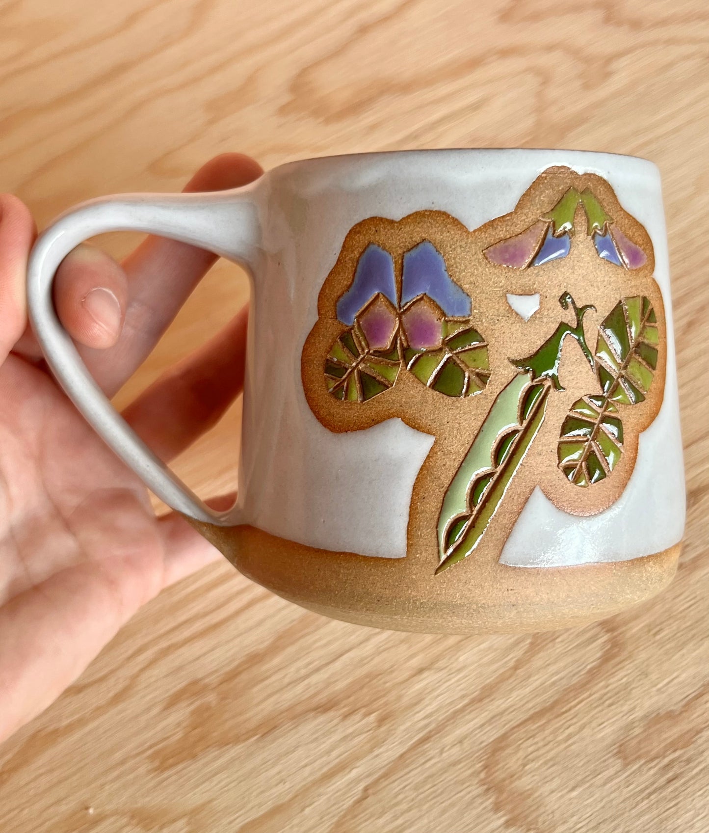 Tall Garden Quilt Mug -12-