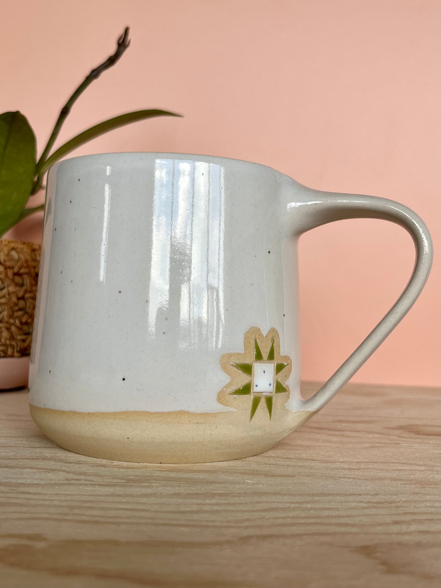 Extra Tall Garden Quilt Mug -23-