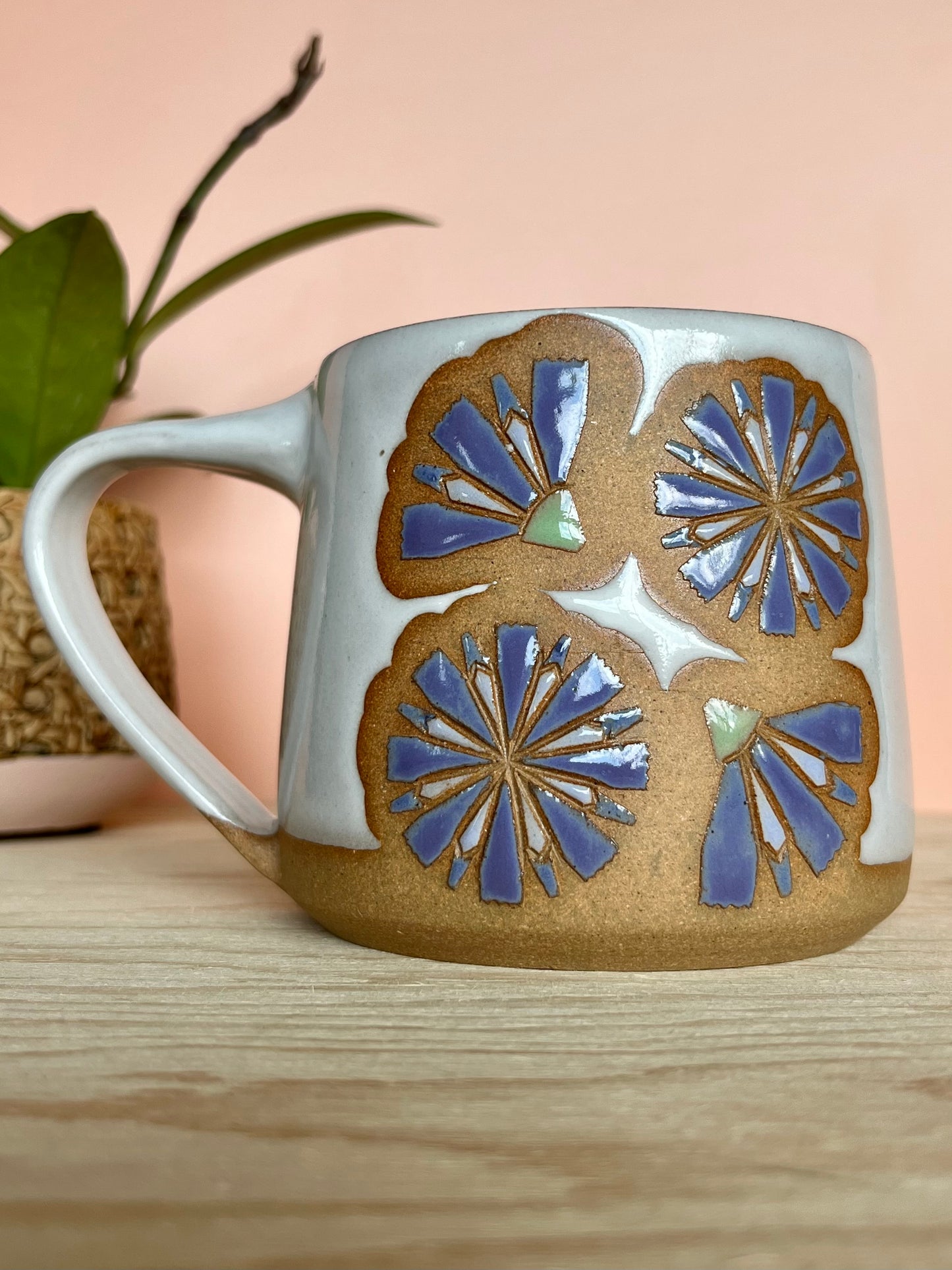 Tall Garden Quilt Mug -14-