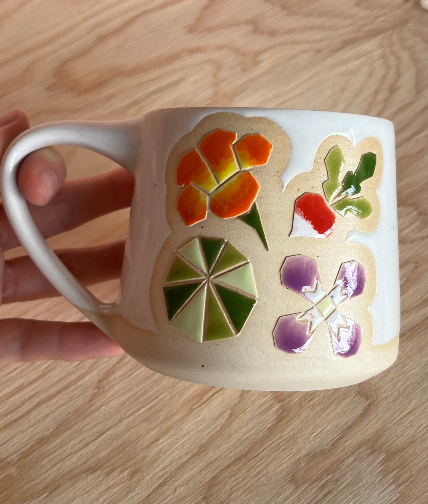 Shortie Garden Quilt Mug -51-